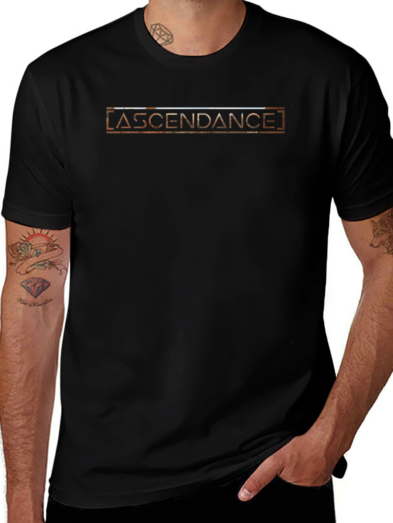 Ascendance Graphic Tee - Modern Design