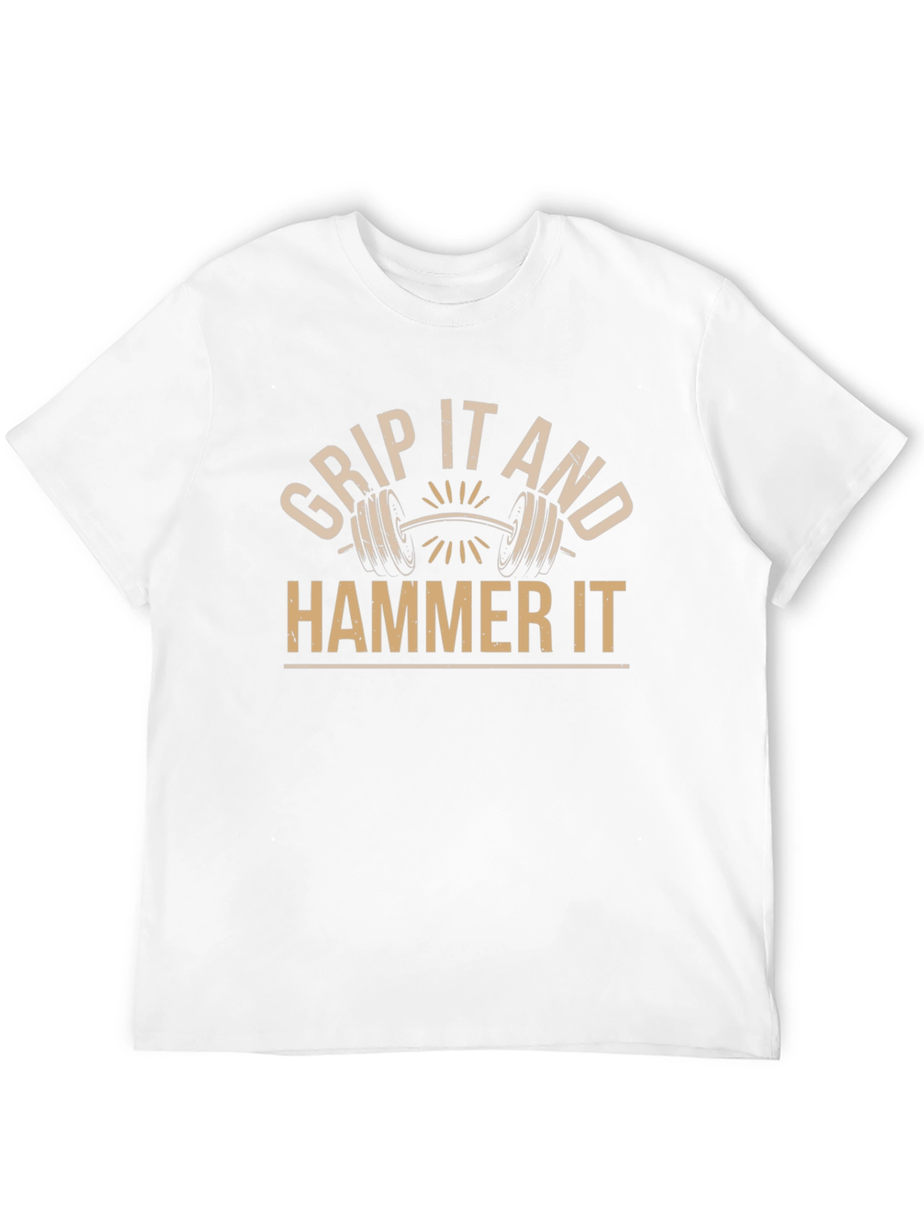 Grip It And Hammer It Black T-Shirt