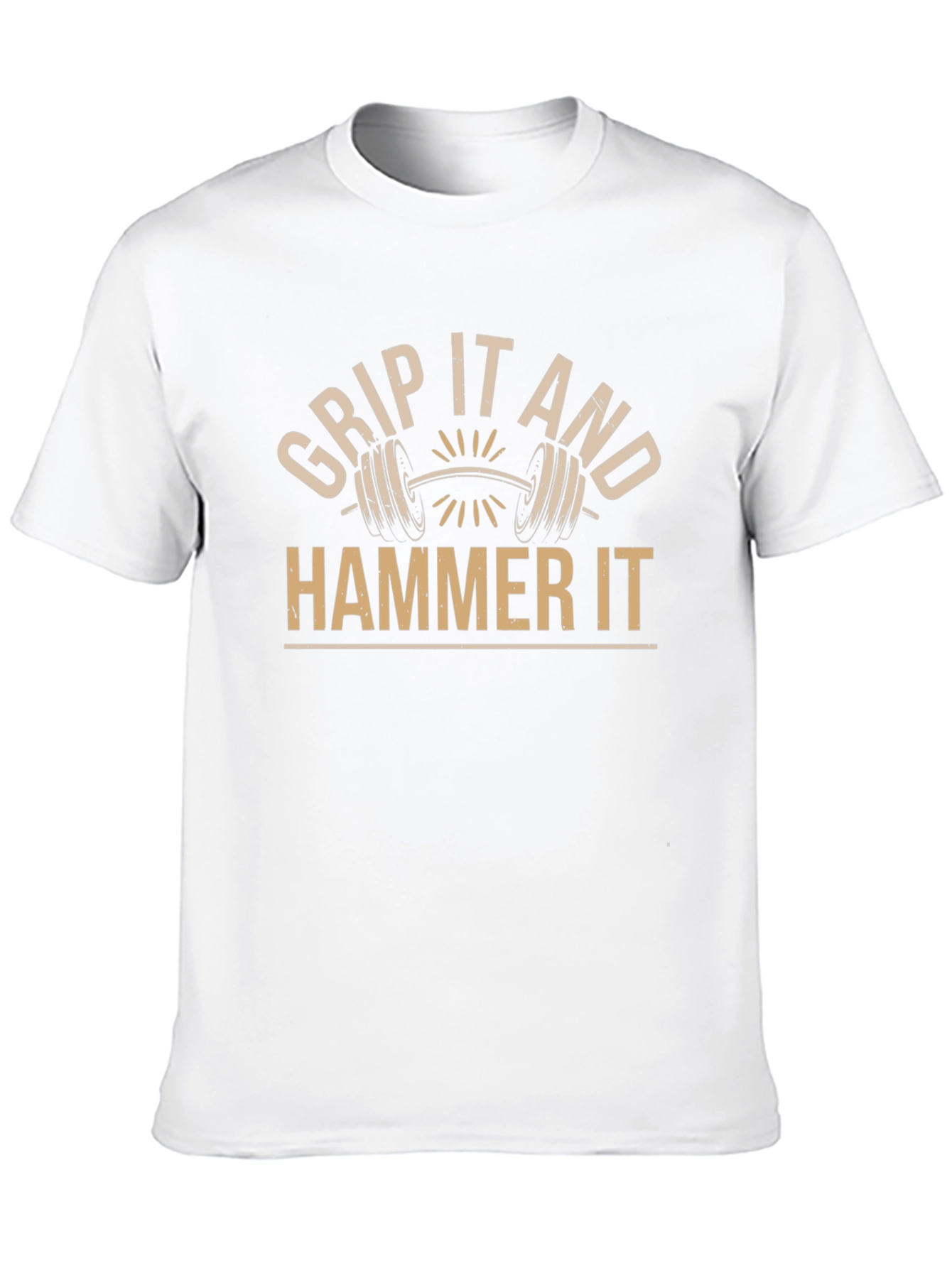 Grip It And Hammer It Black T-Shirt