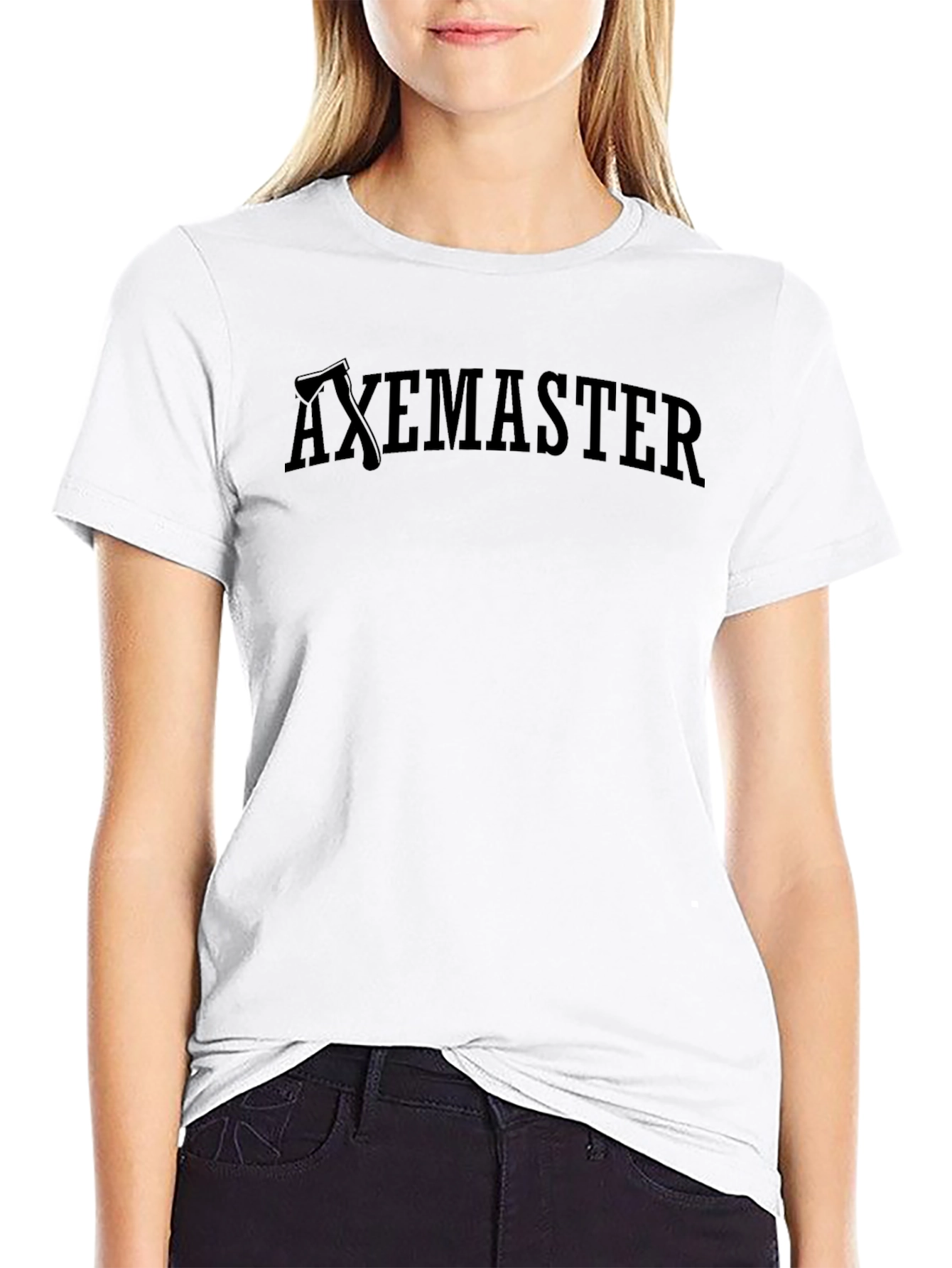 Axemaster Graphic Tee - Black Cotton T-Shirt