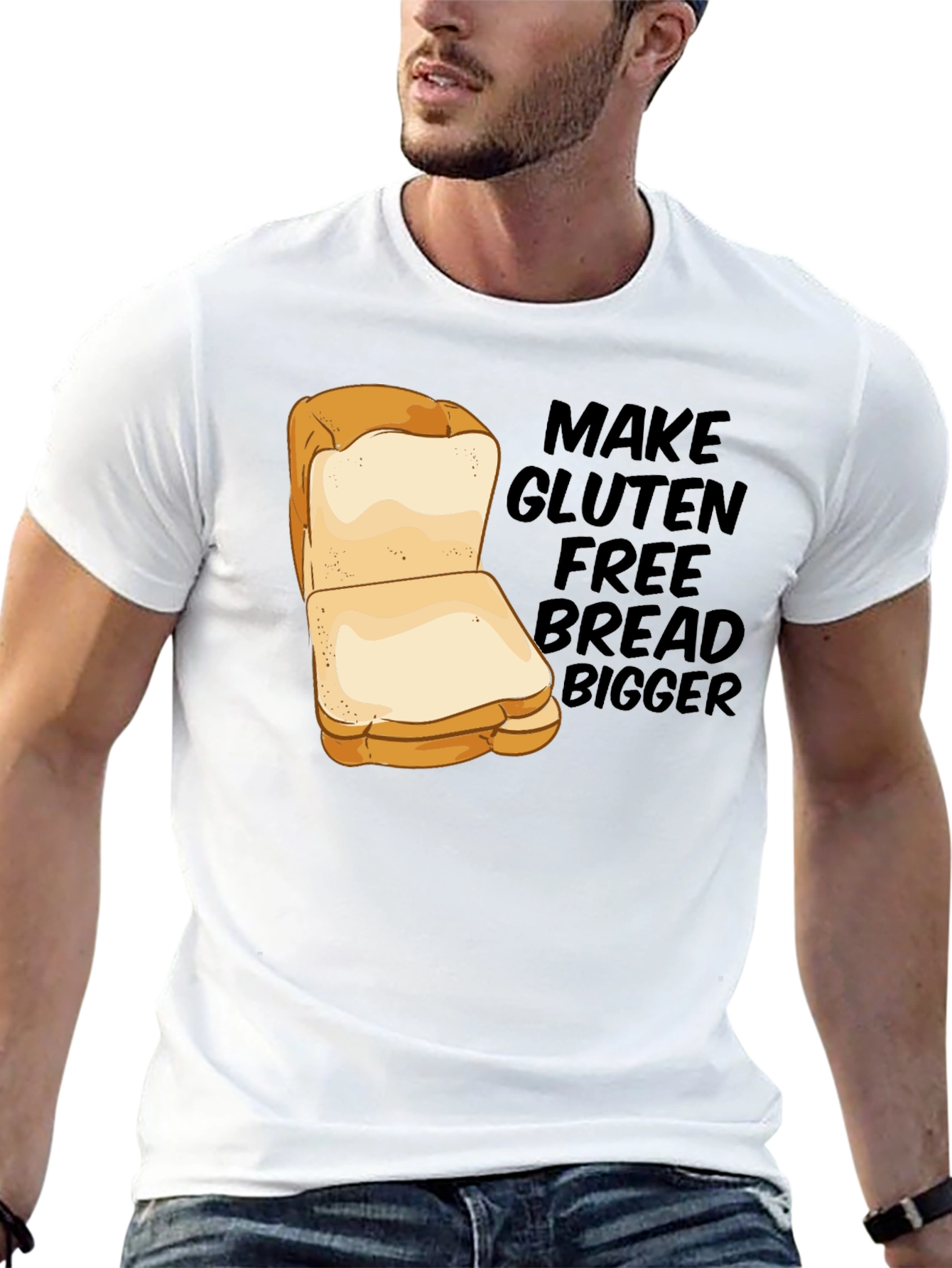 Gluten-Free Bread Humor T-Shirt