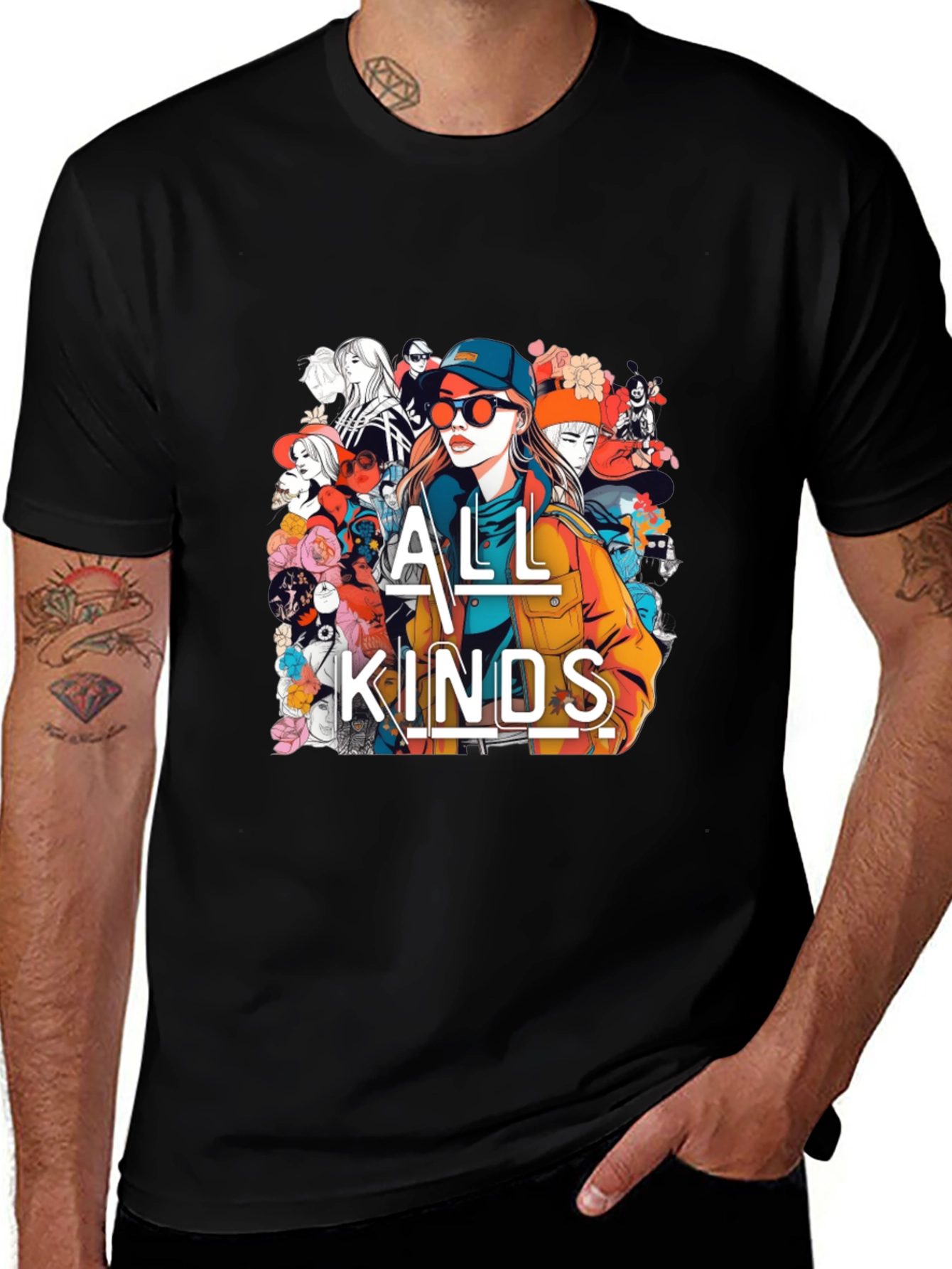 All Kinds T-Shirt - Unique Graphic Design