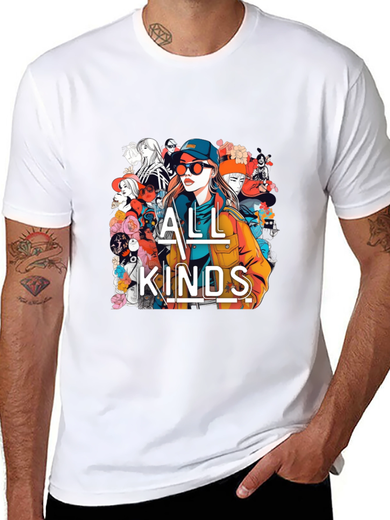 All Kinds T-Shirt - Unique Graphic Design