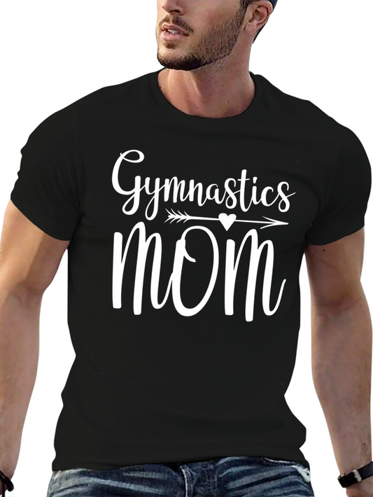 Gymnastics Mom Arrow Heart T-Shirt