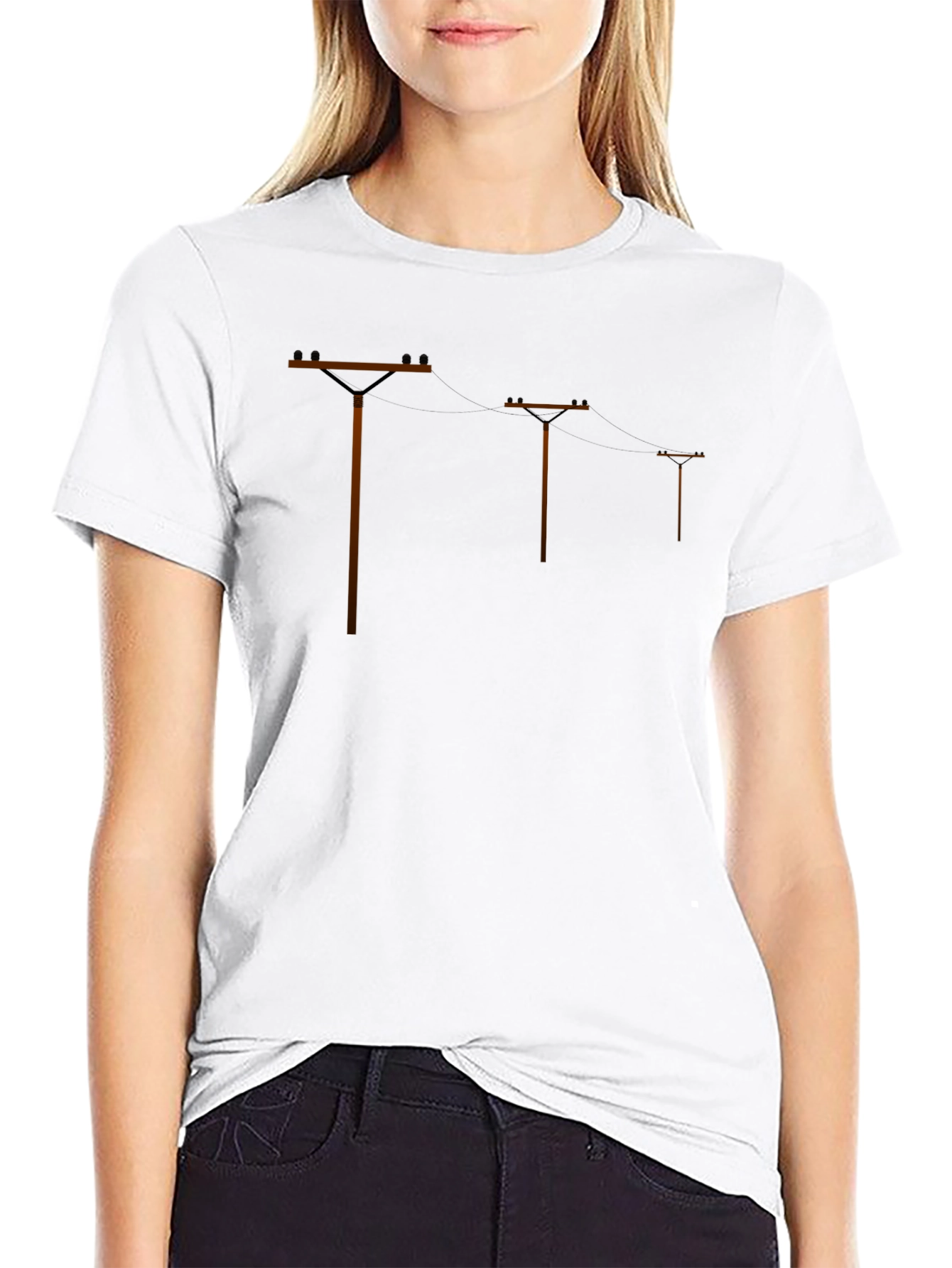 Power Line T-Shirt - Graphic Tee