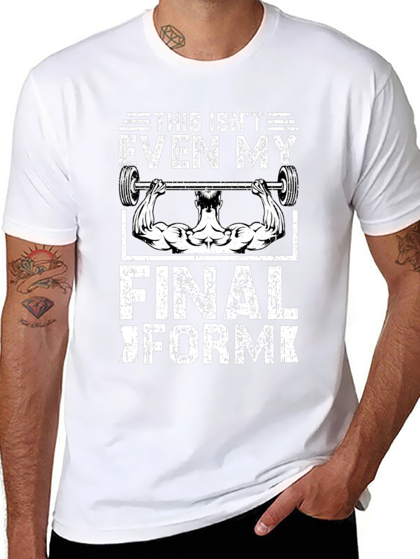 Gym Motivation T-Shirt: Not My Final Form