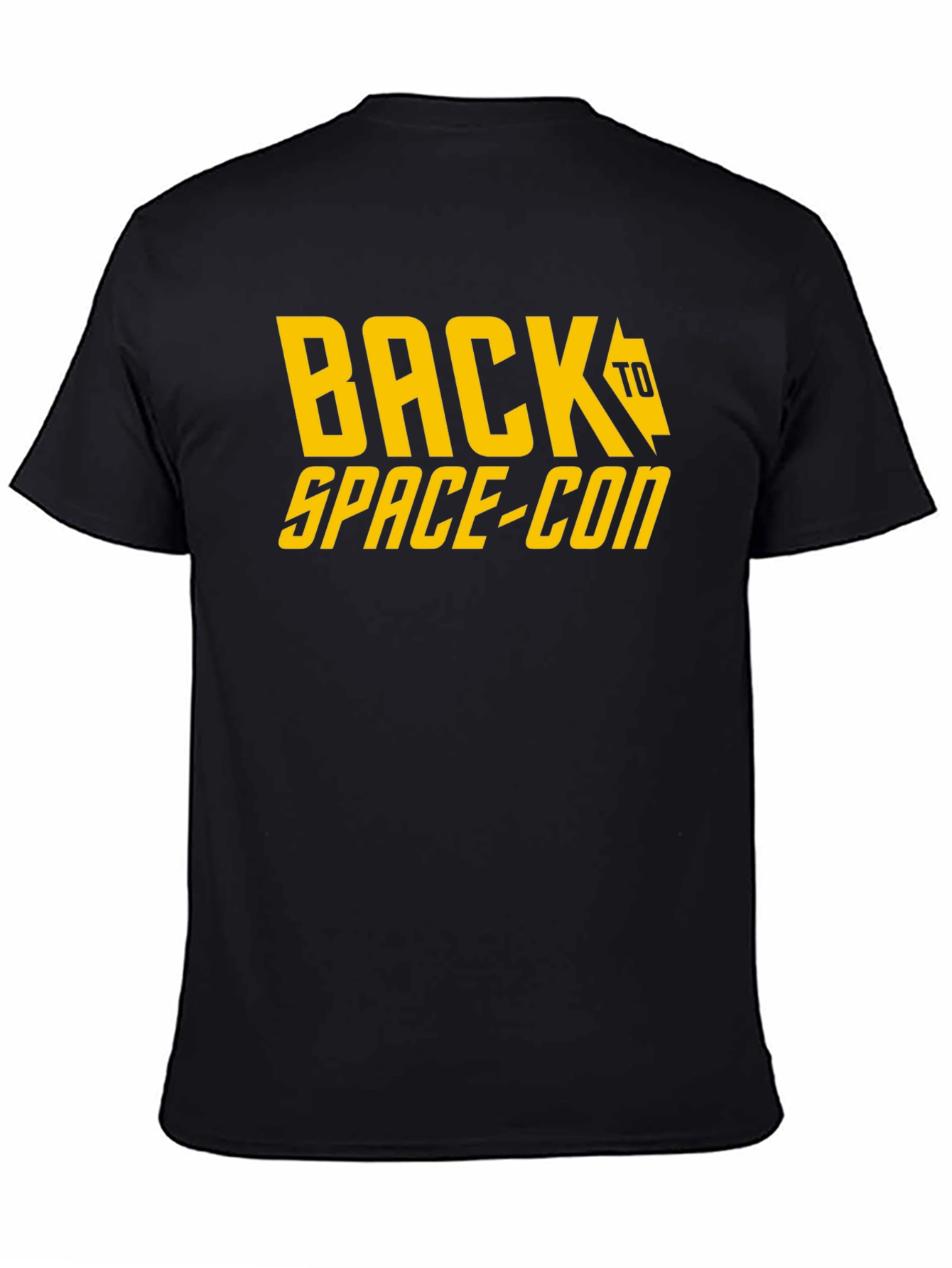 Back to Space-Con Black T-Shirt