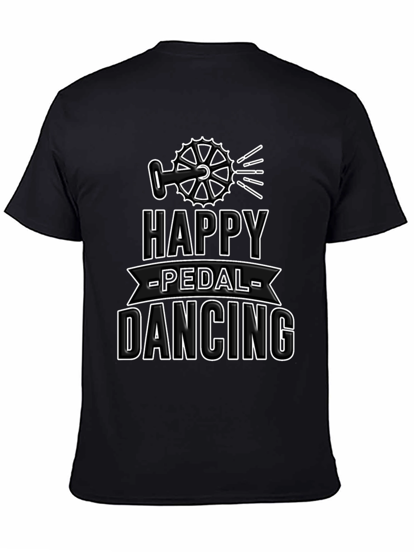 Happy Pedal Dancing T-Shirt - Cycling Design