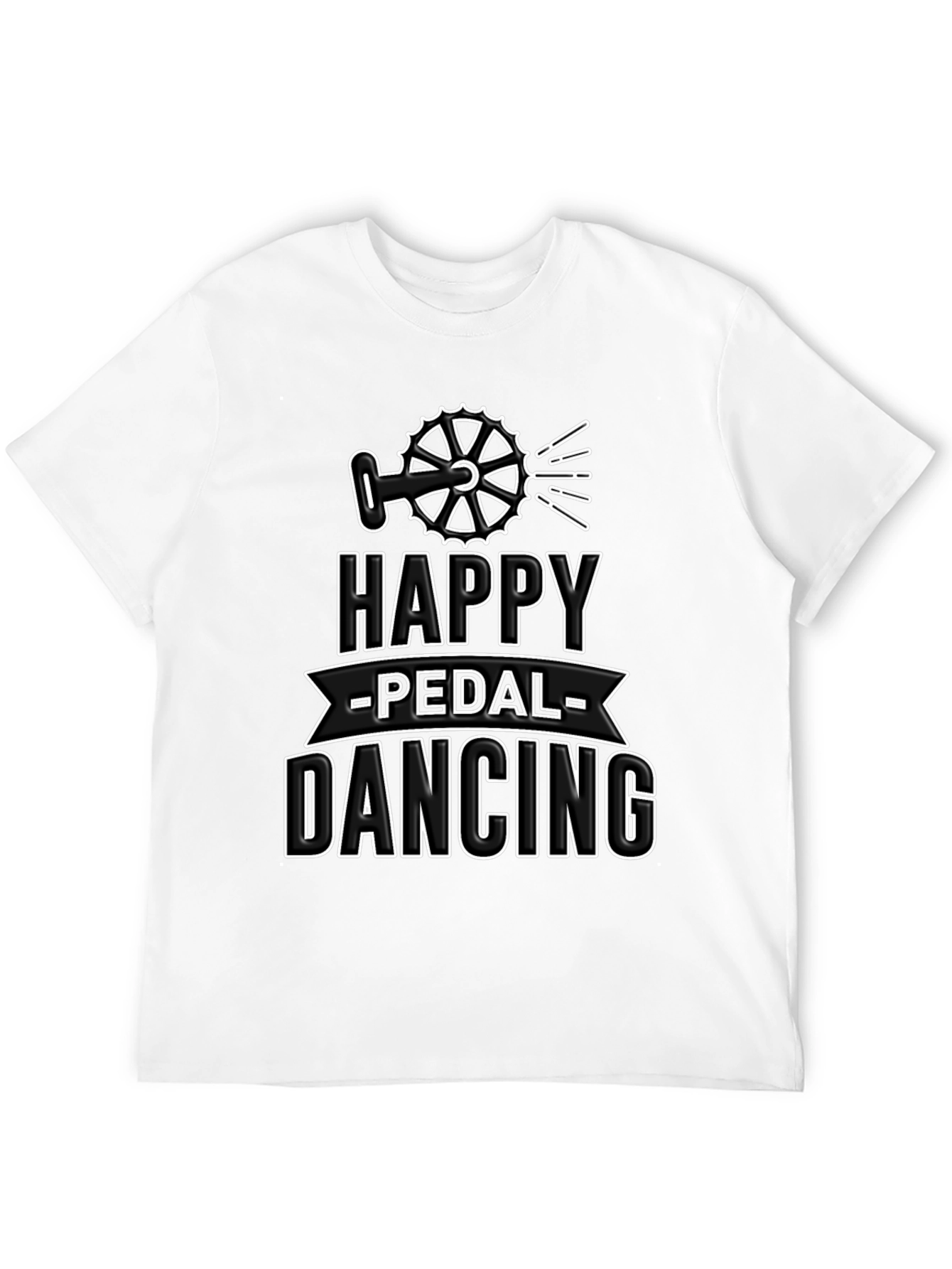 Happy Pedal Dancing T-Shirt - Cycling Design