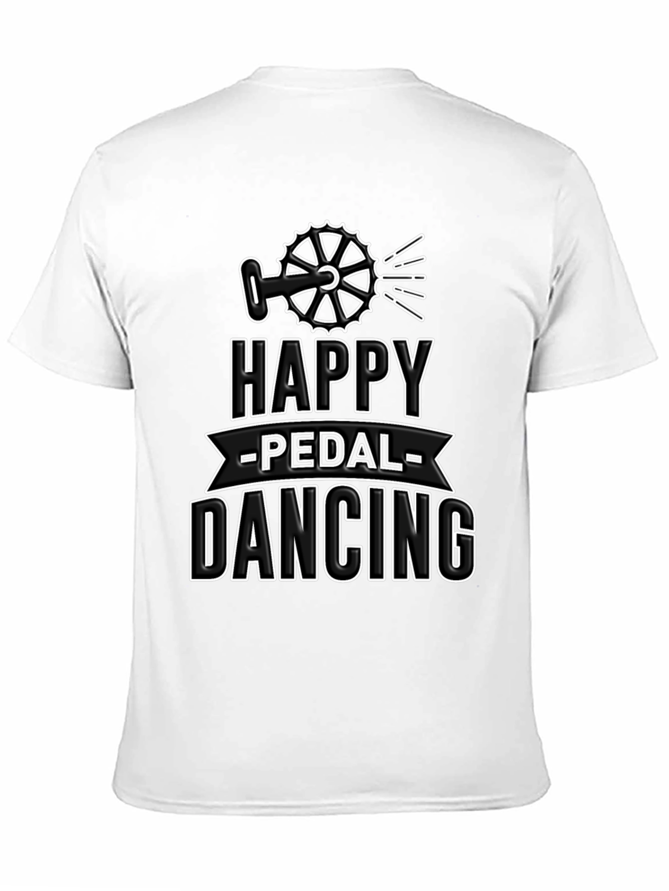 Happy Pedal Dancing T-Shirt - Cycling Design