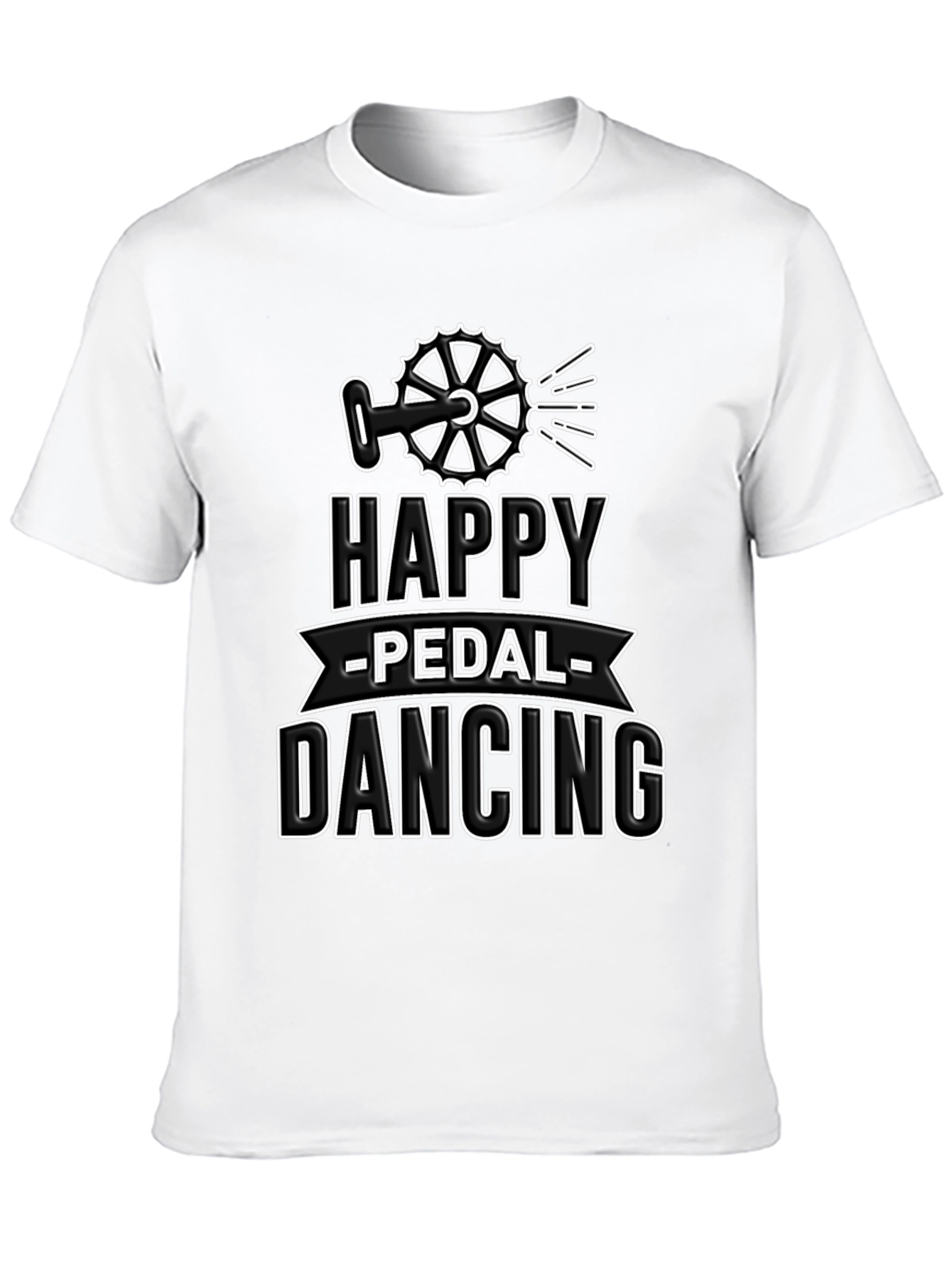 Happy Pedal Dancing T-Shirt - Cycling Design
