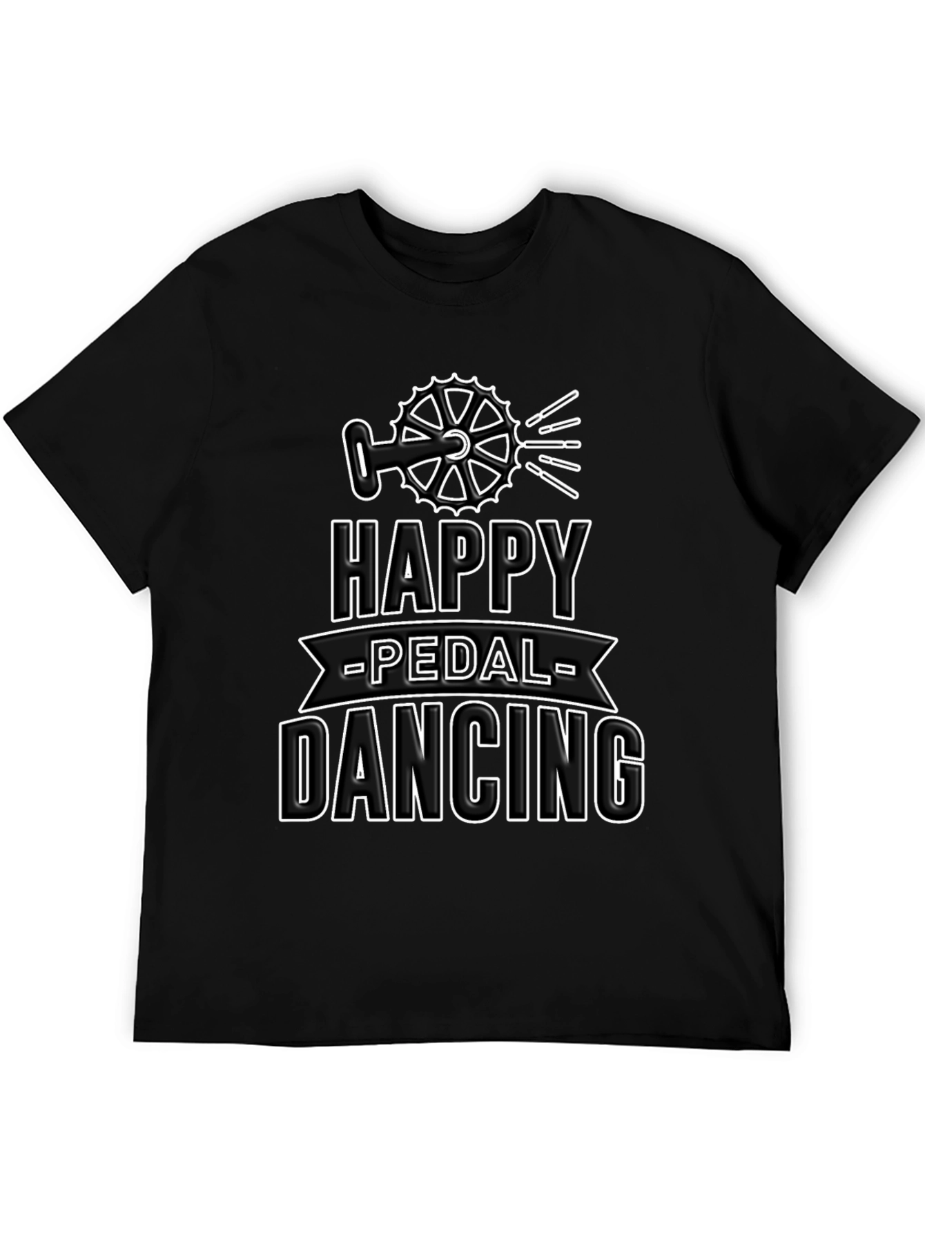 Happy Pedal Dancing T-Shirt - Cycling Design