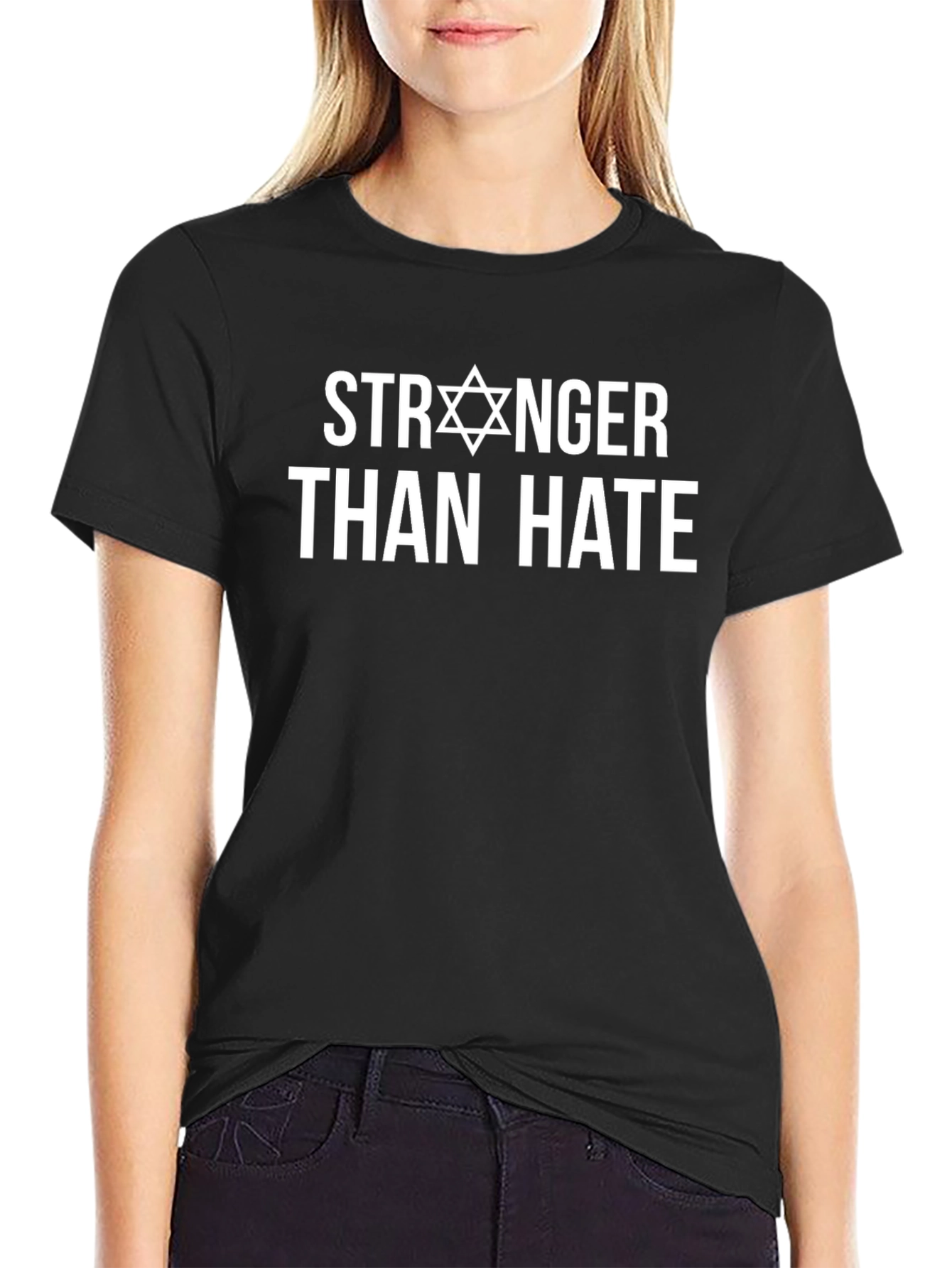 Stronger Than Hate Graphic T-Shirt