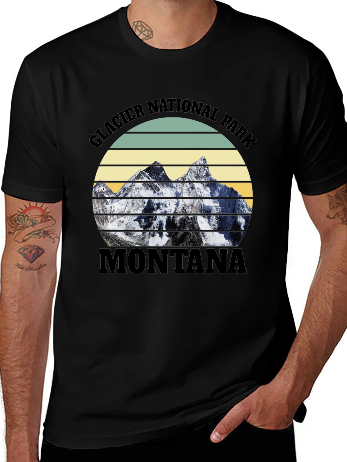 Glacier National Park Montana T-Shirt