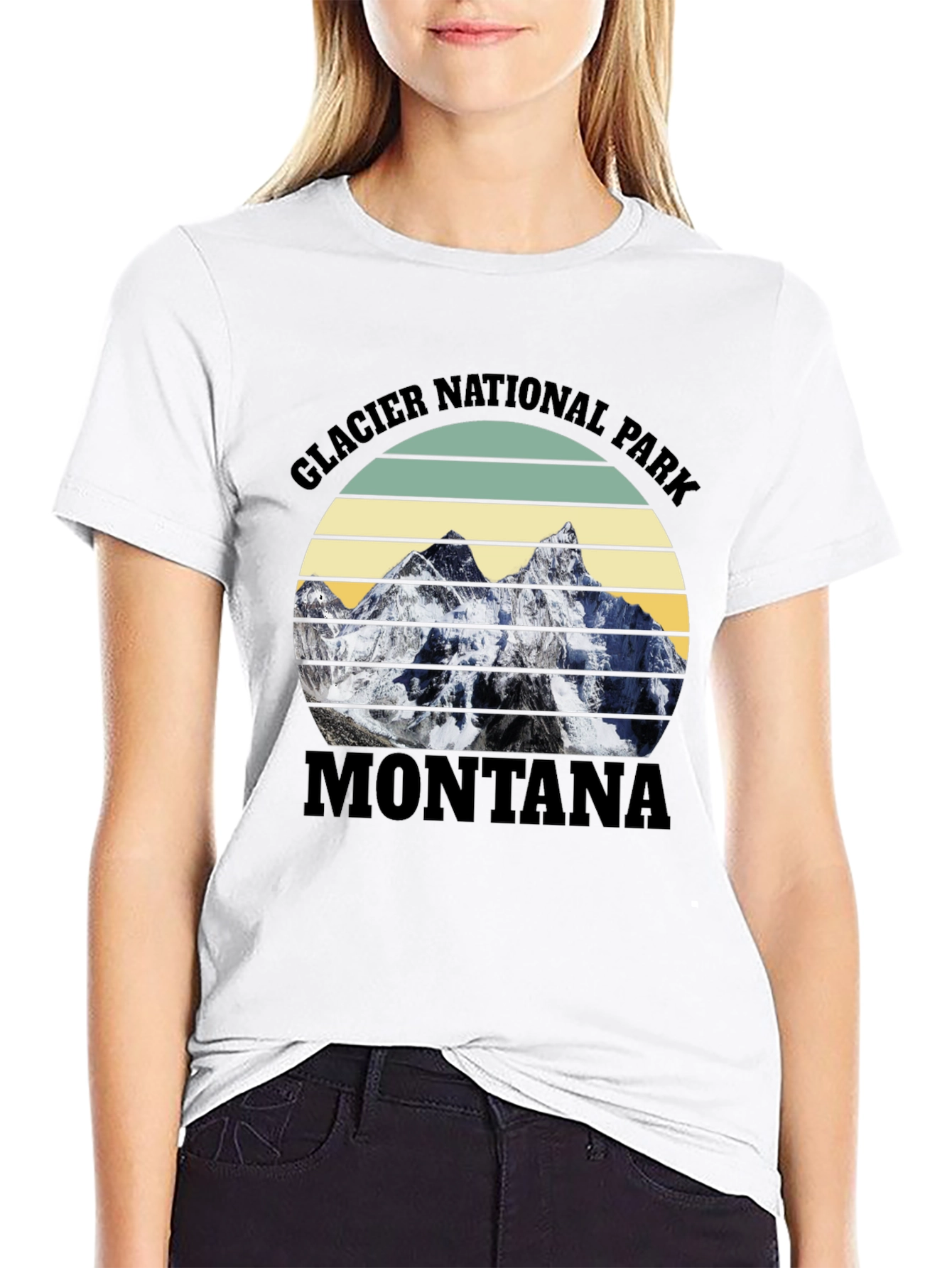 Glacier National Park Montana T-Shirt