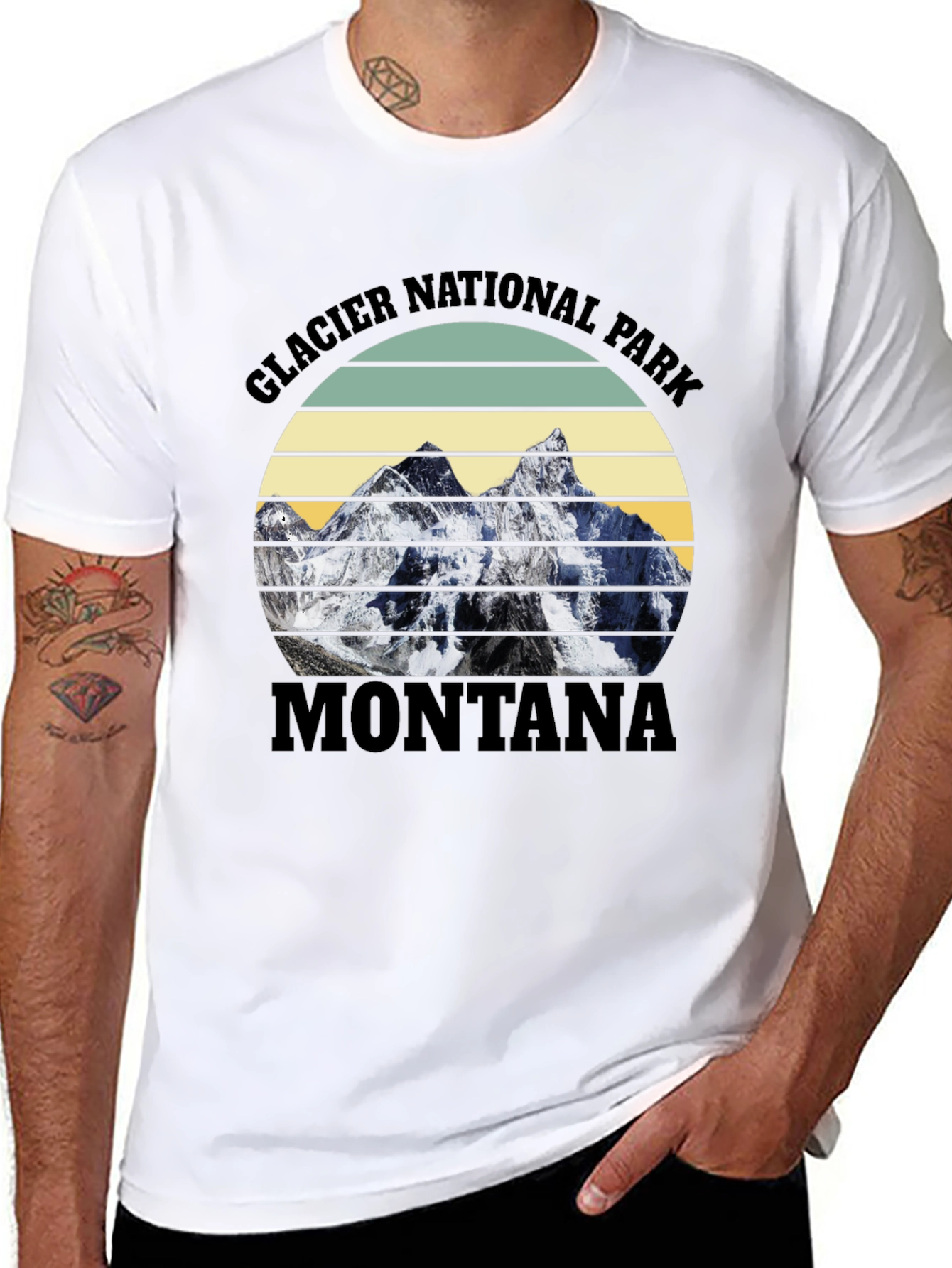 Glacier National Park Montana T-Shirt