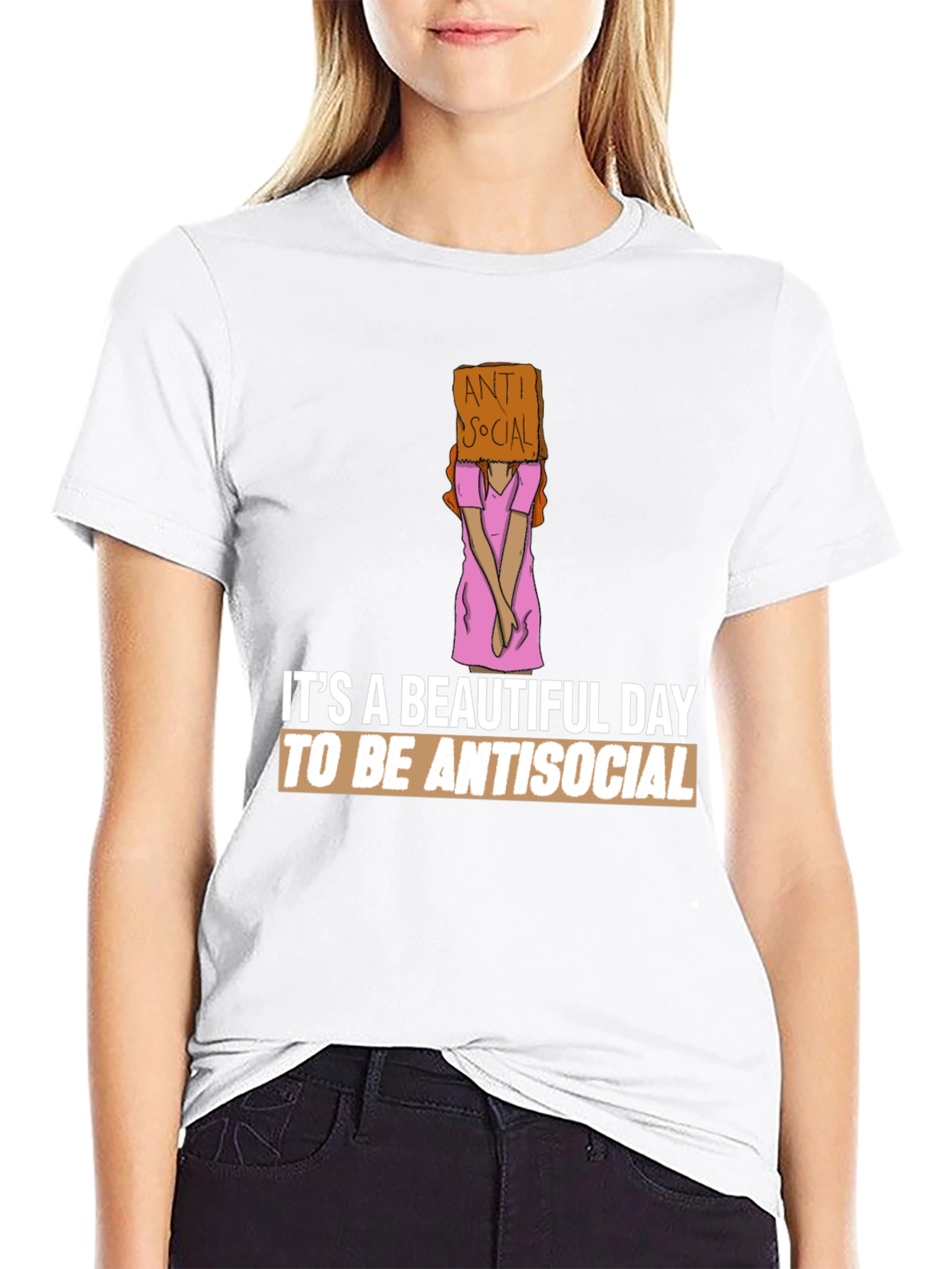Antisocial Graphic Tee -  Beautiful Day to be Antisocial