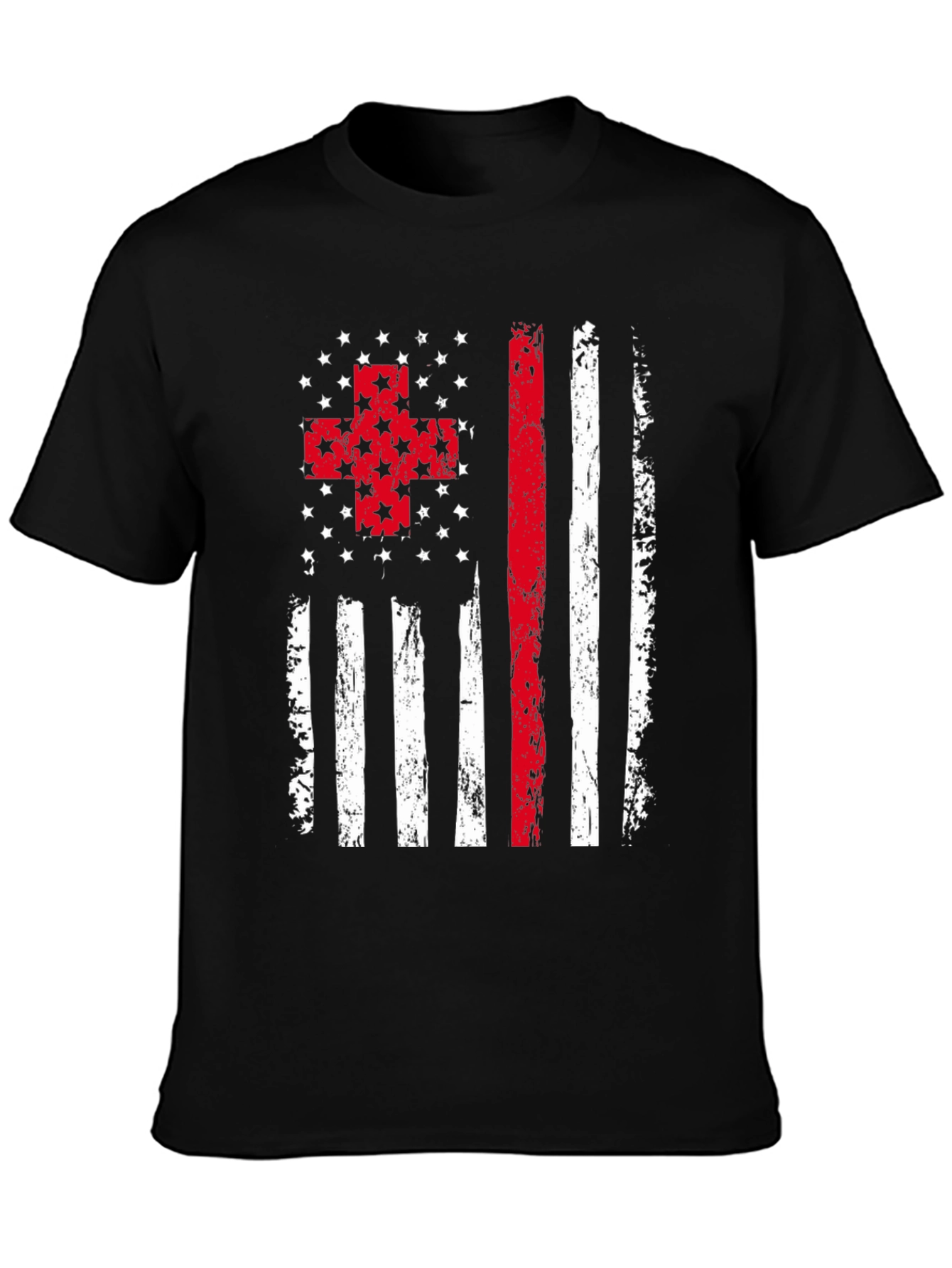 American Flag EMT Graphic Tee