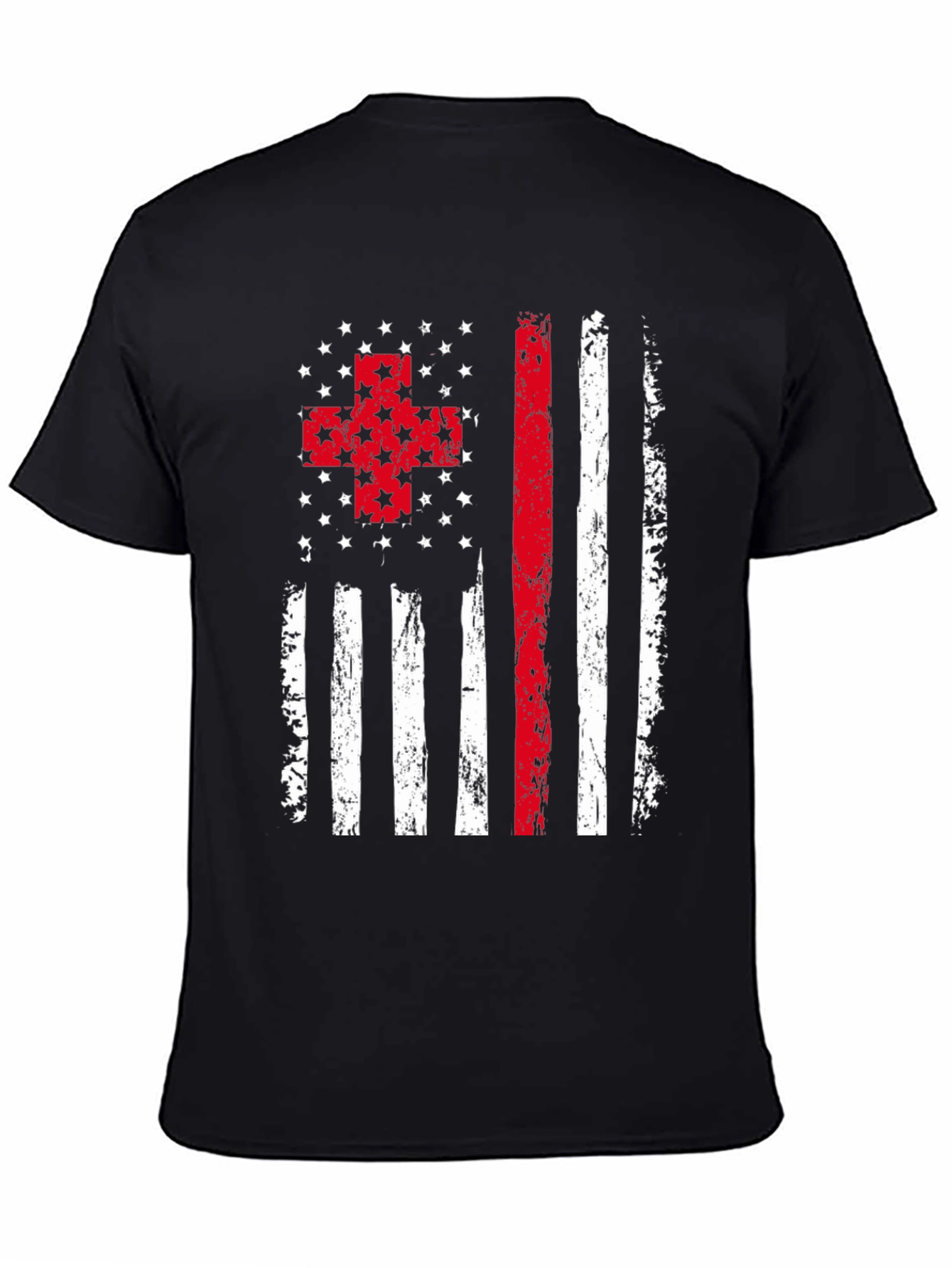 American Flag EMT Graphic Tee