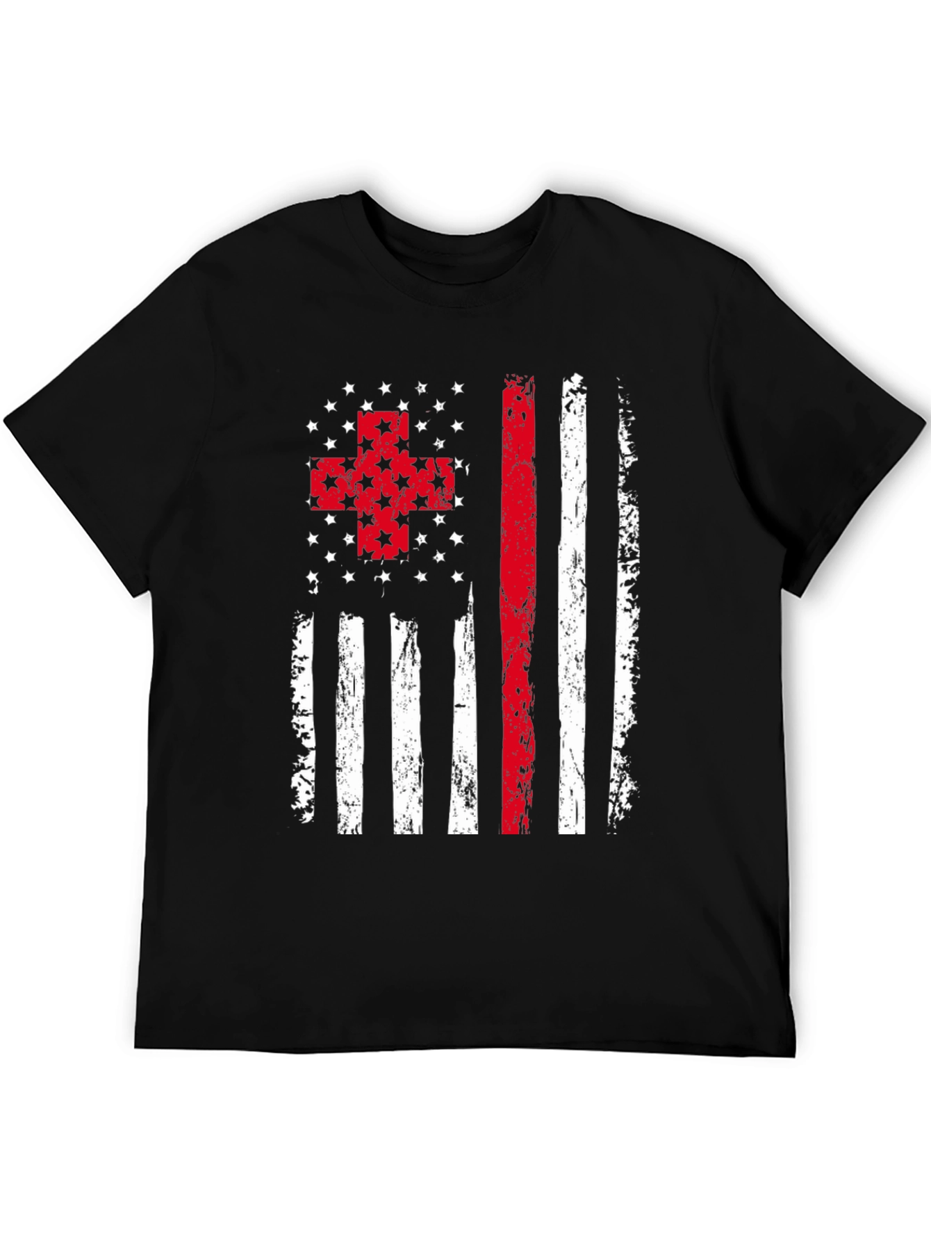 American Flag EMT Graphic Tee