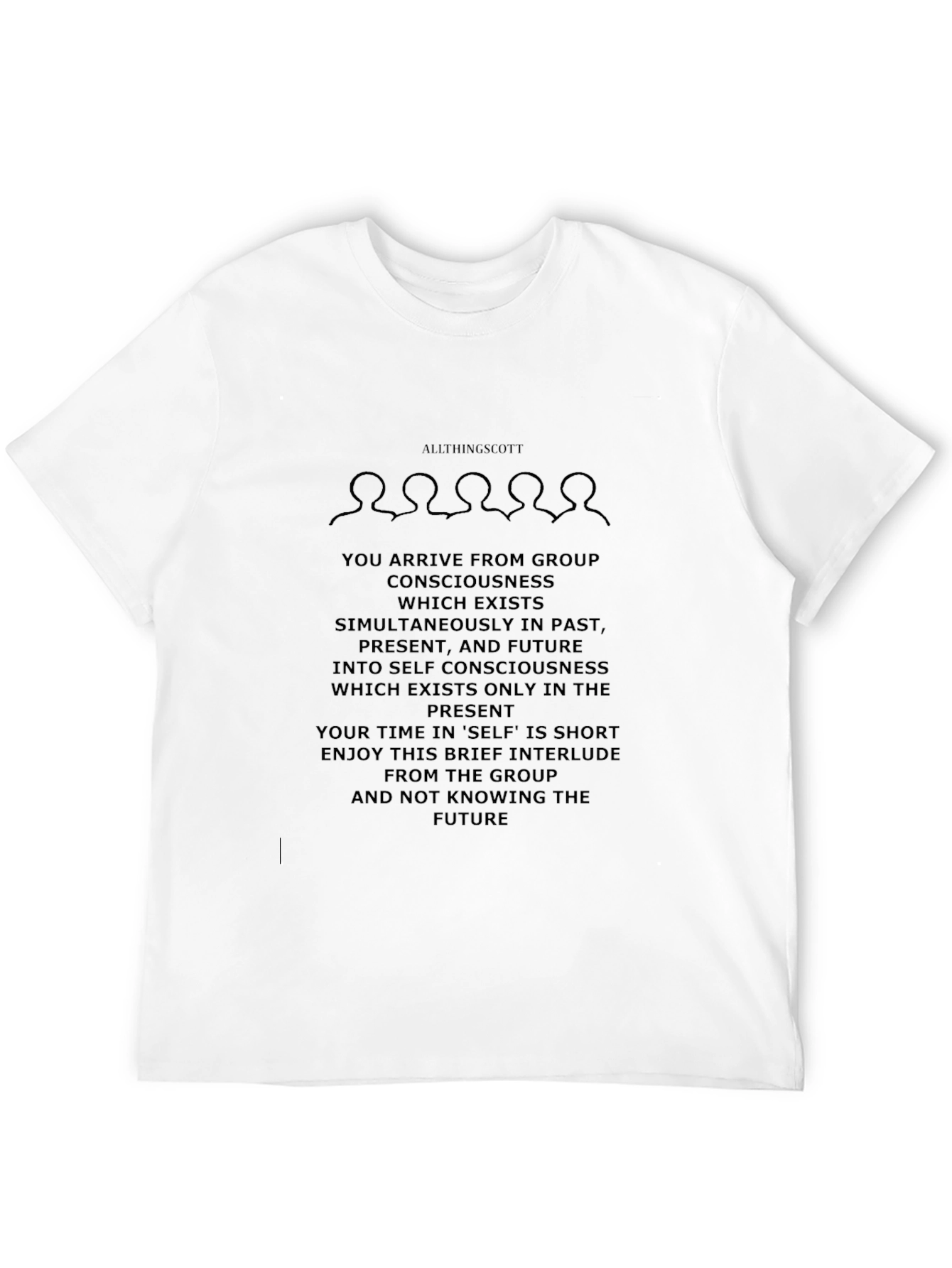 All Things Scott Graphic Tee - Consciousness Design