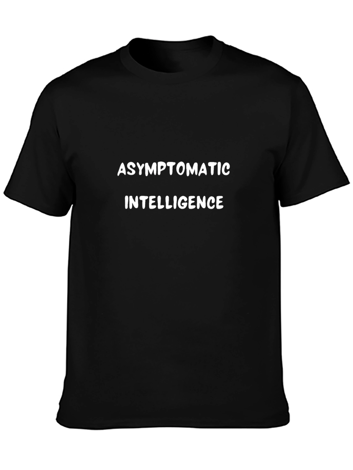 Asymptomatic Intelligence Black T-Shirt