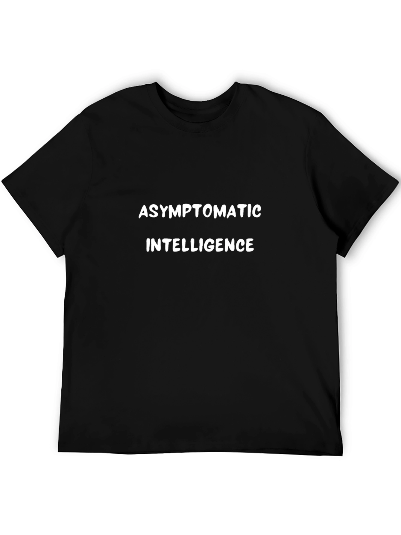 Asymptomatic Intelligence Black T-Shirt