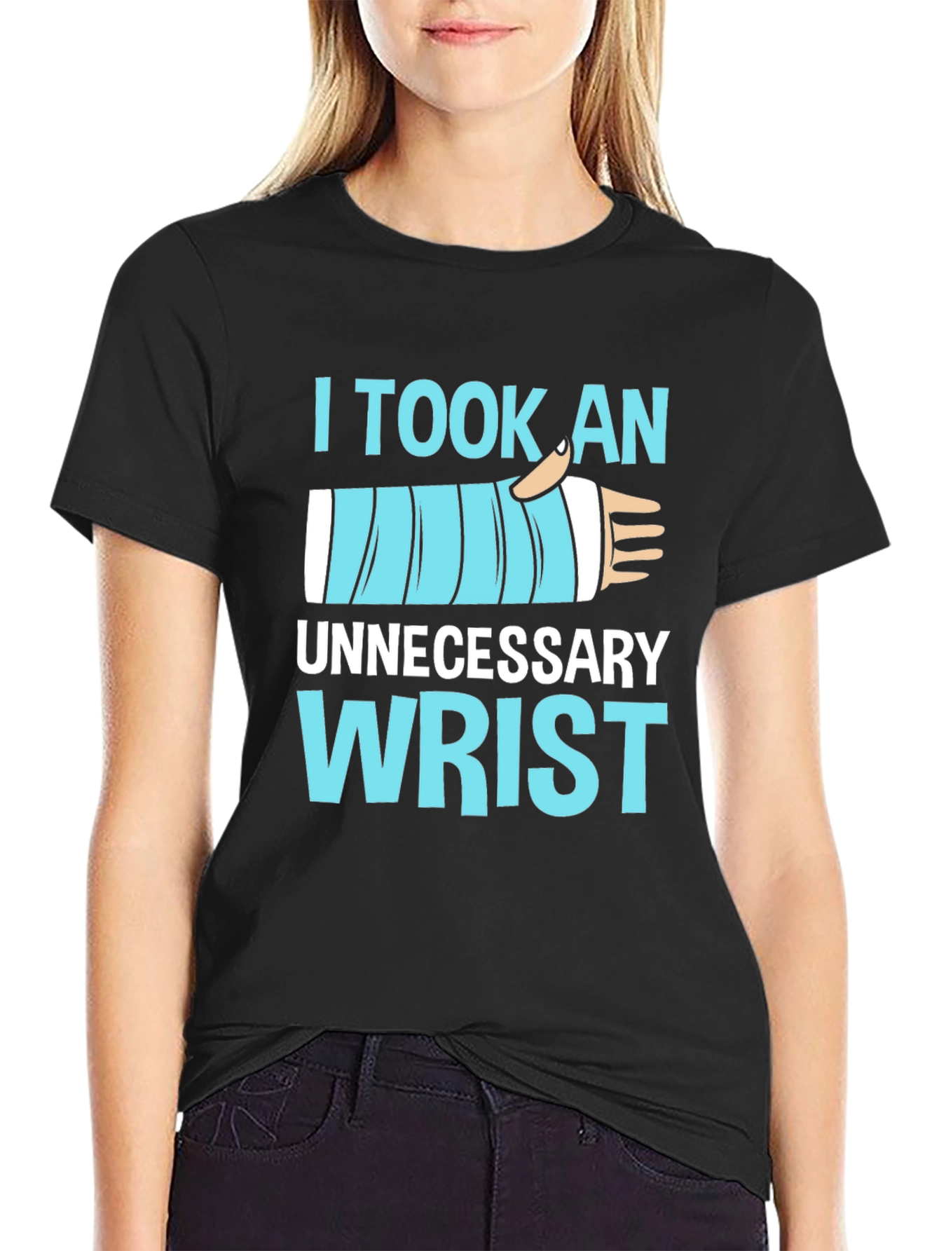 Funny Broken Wrist Graphic Tee