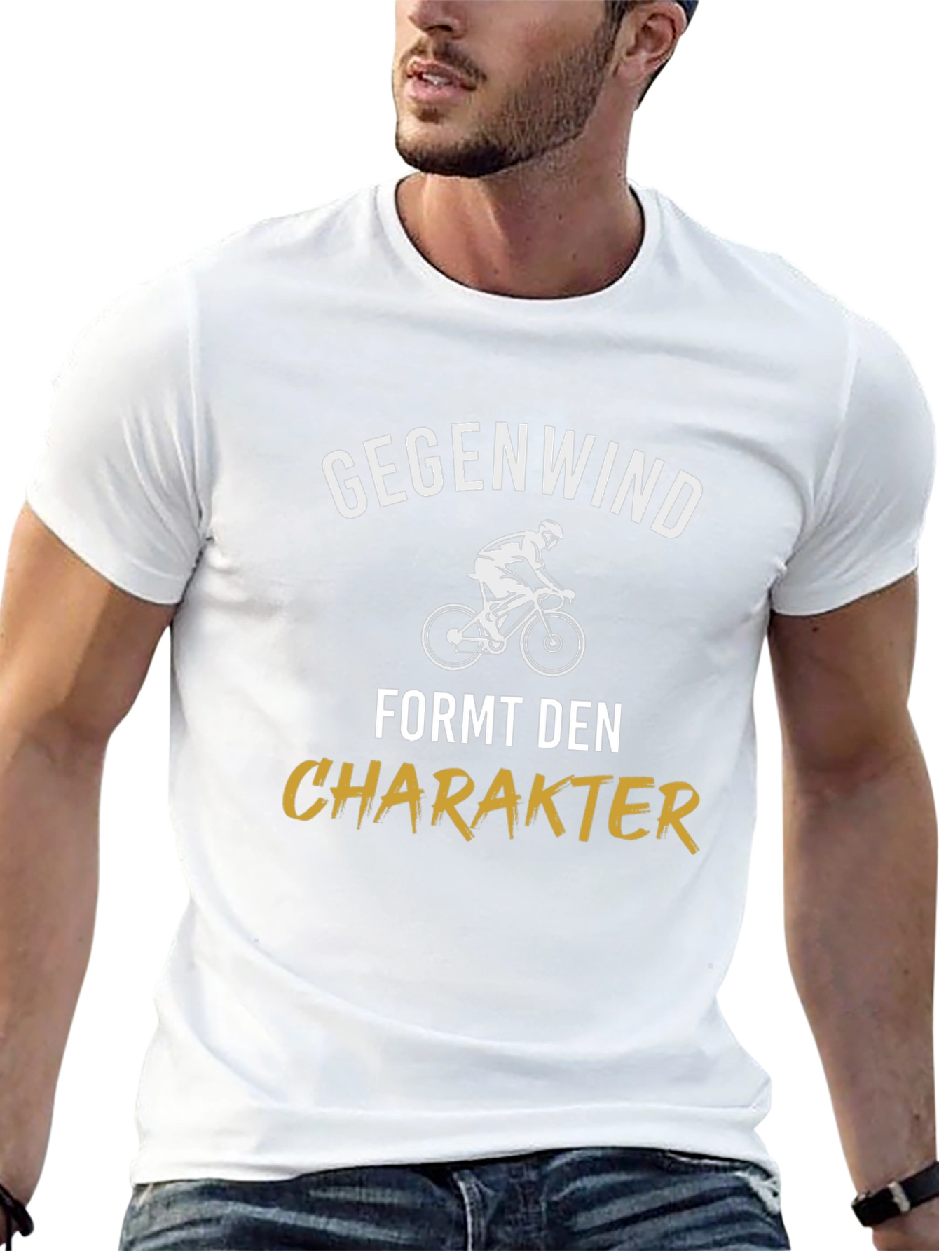 Gegenwind Formt Den Charakter T-Shirt