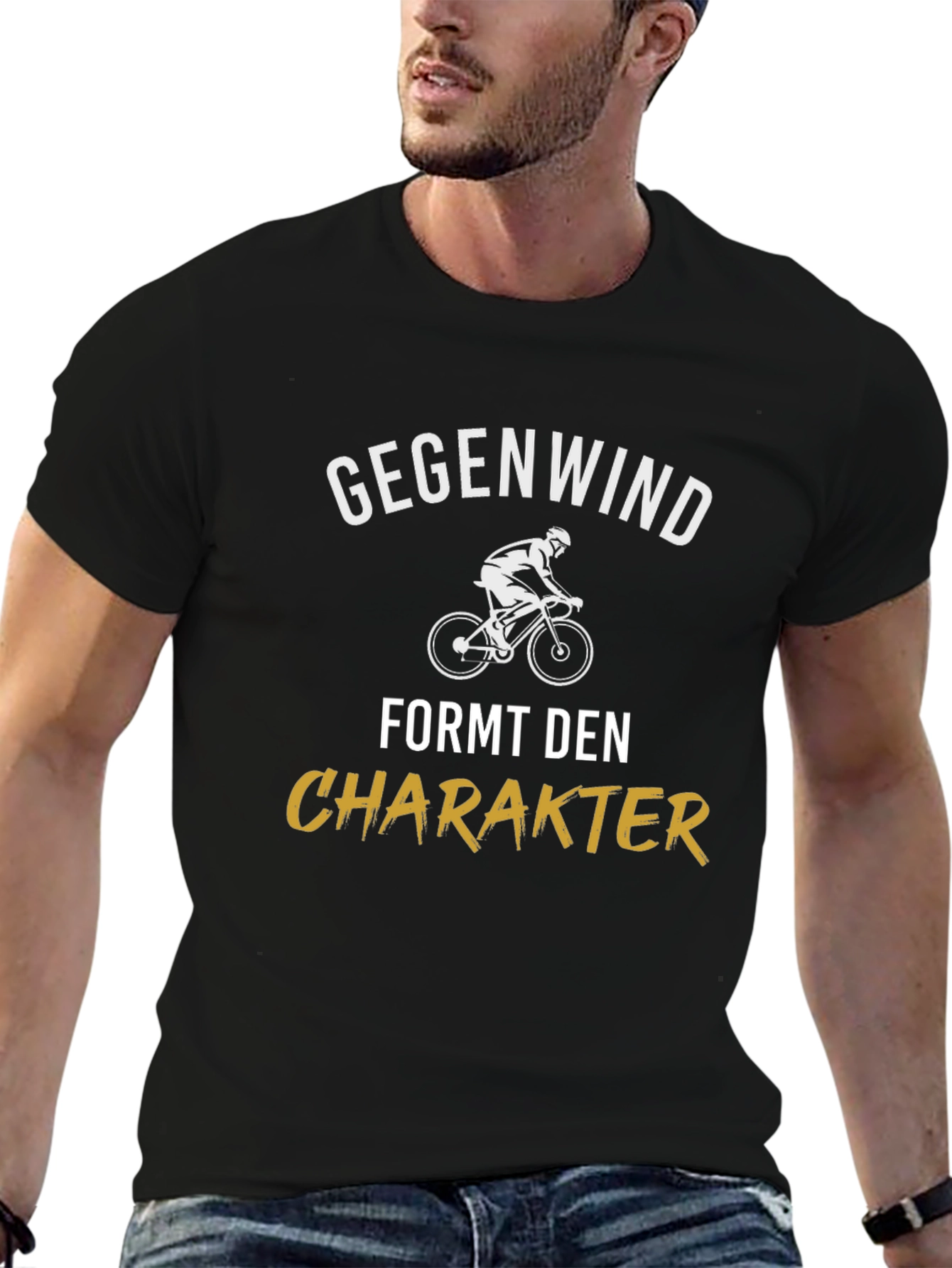 Gegenwind Formt Den Charakter T-Shirt