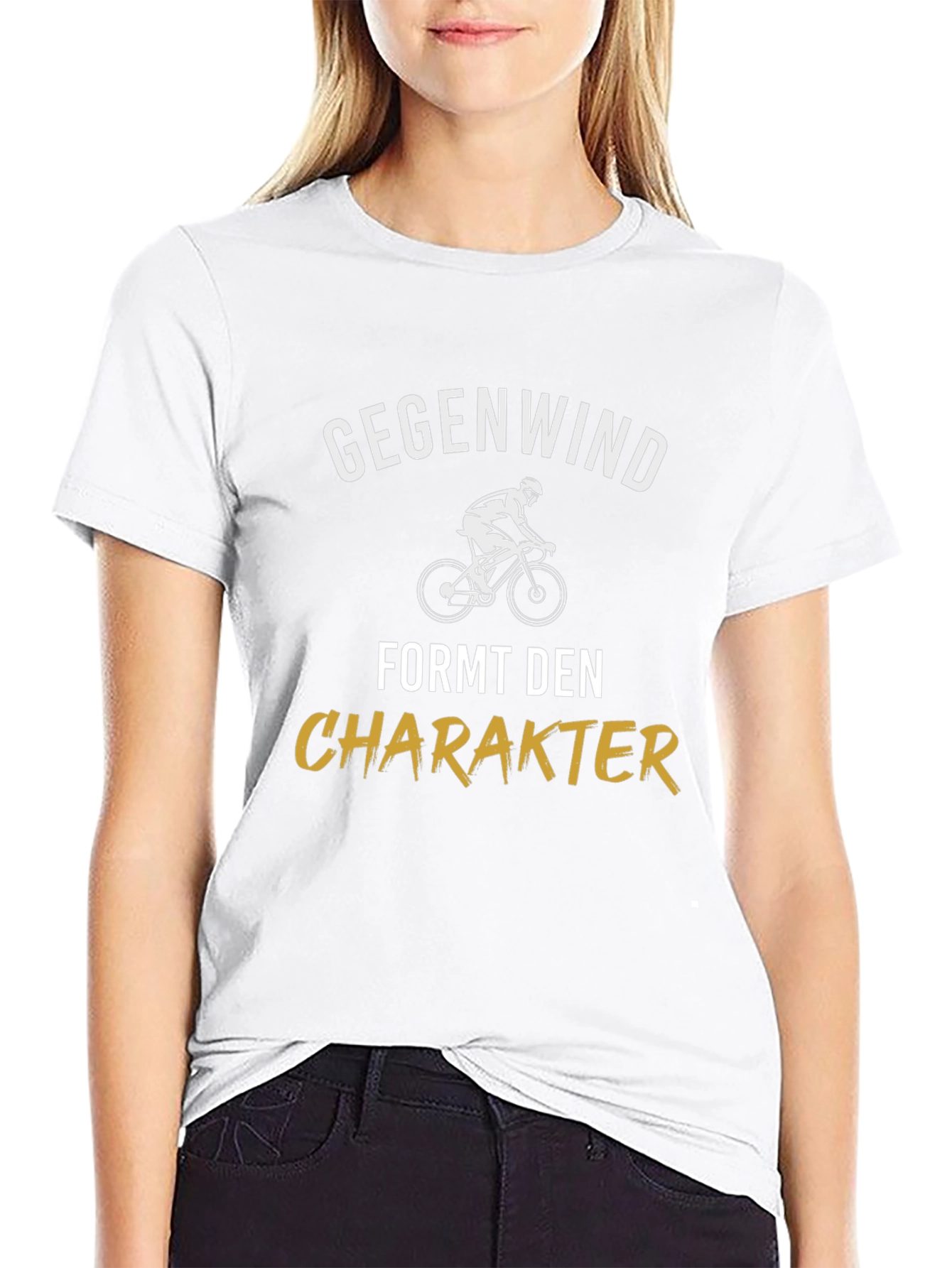 Gegenwind Formt Den Charakter T-Shirt
