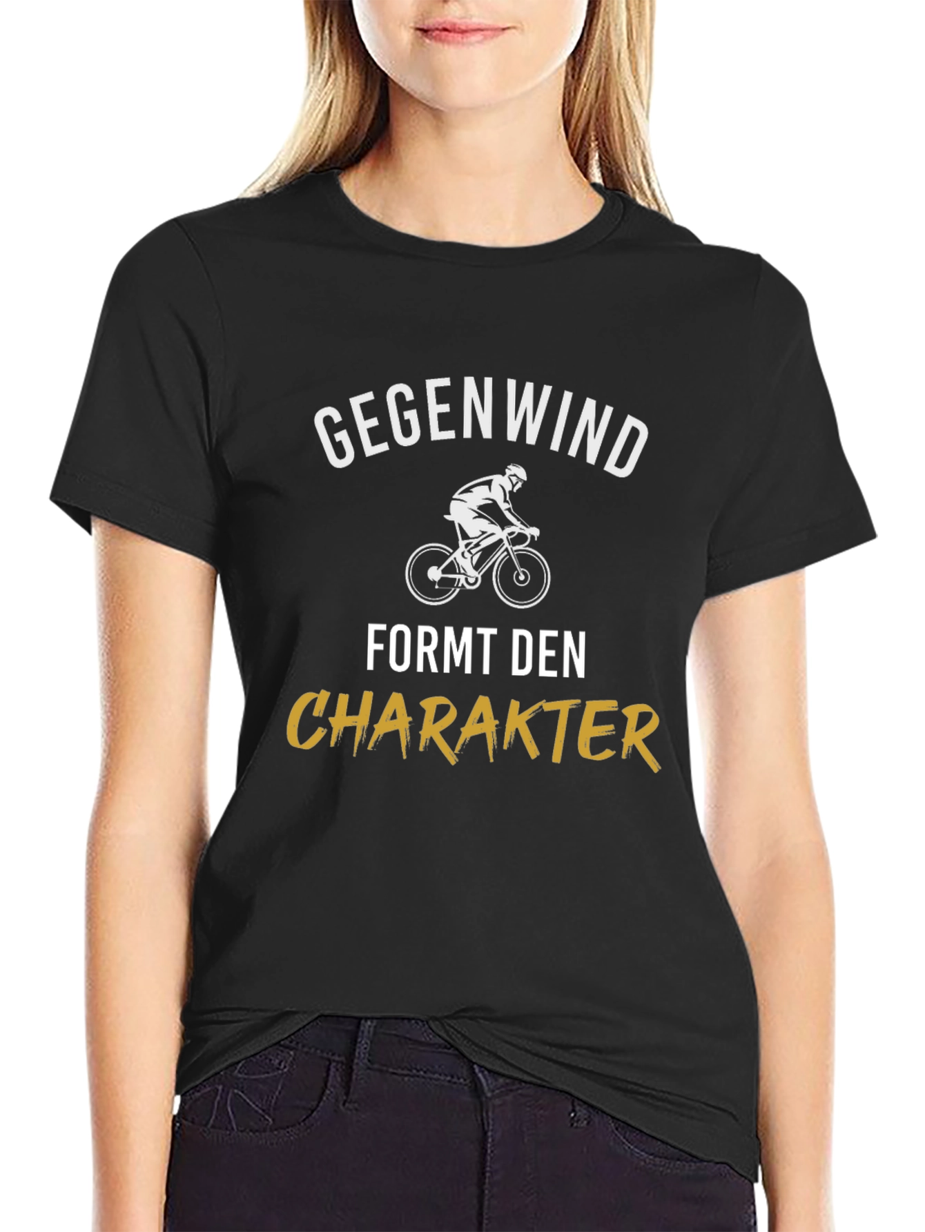 Gegenwind Formt Den Charakter T-Shirt
