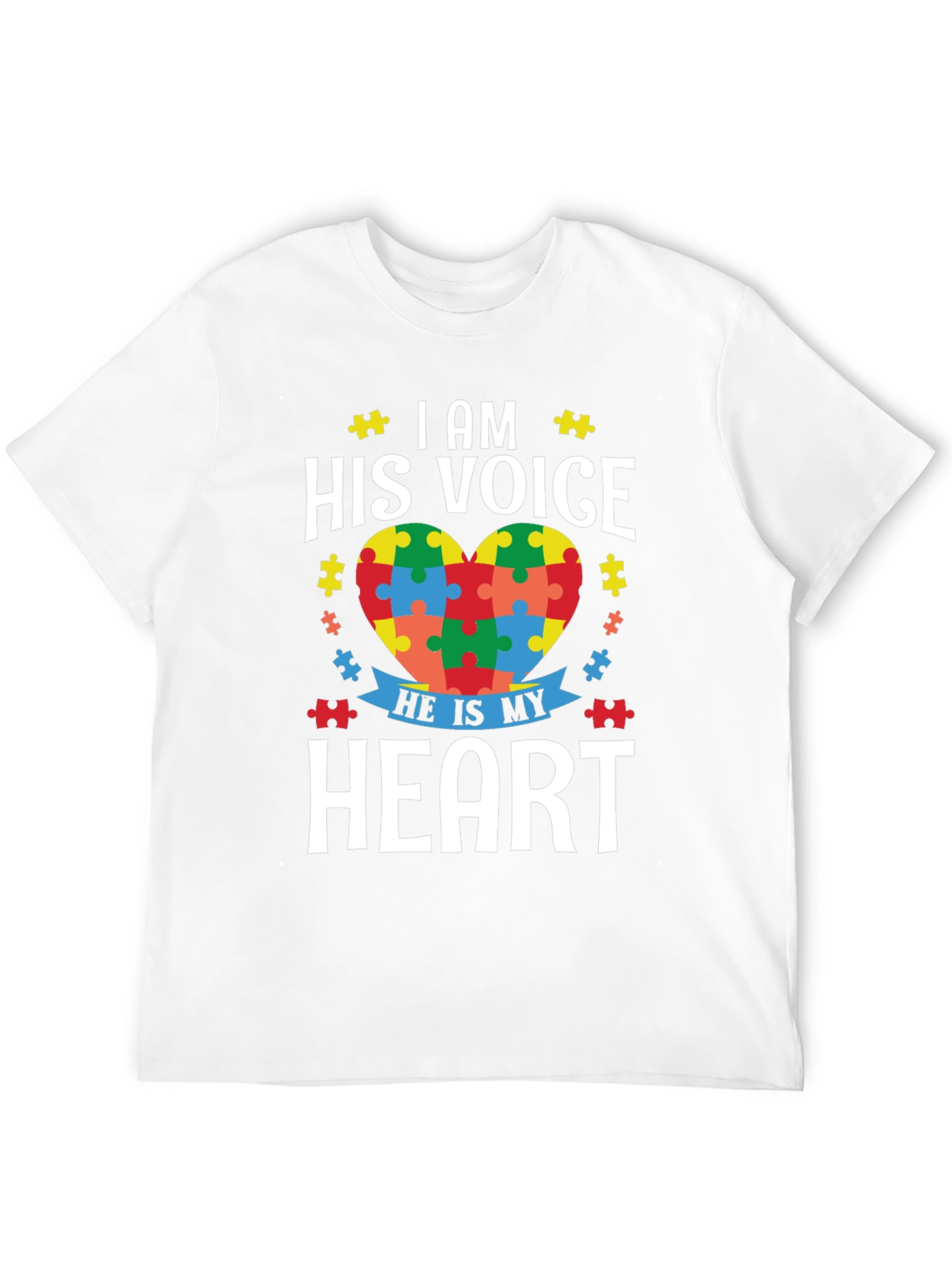 Autism Awareness I am His Voice T-Shirt