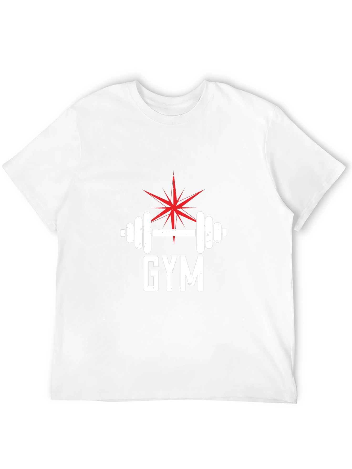 GYM Star Barbell Graphic Tee
