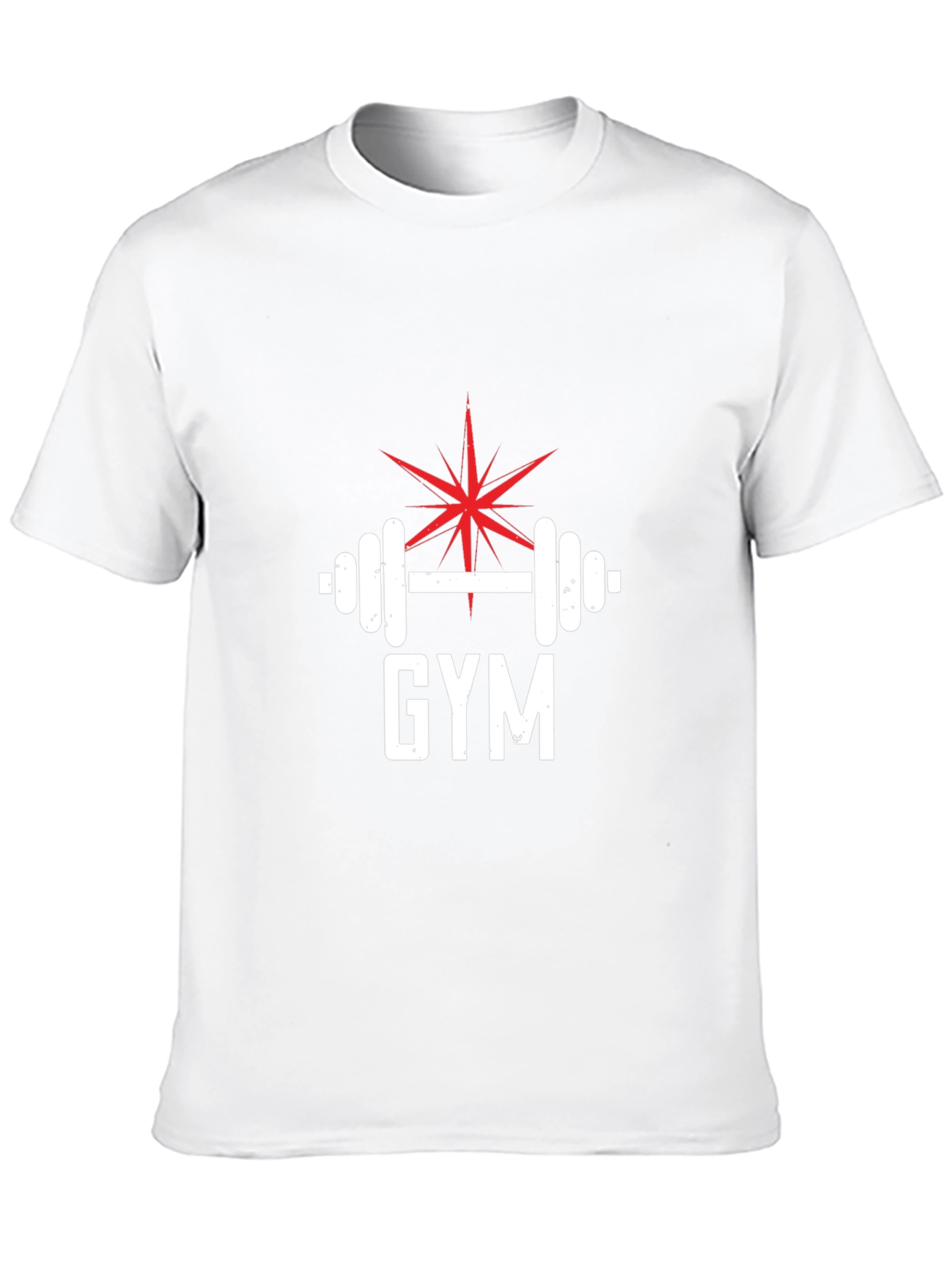 GYM Star Barbell Graphic Tee