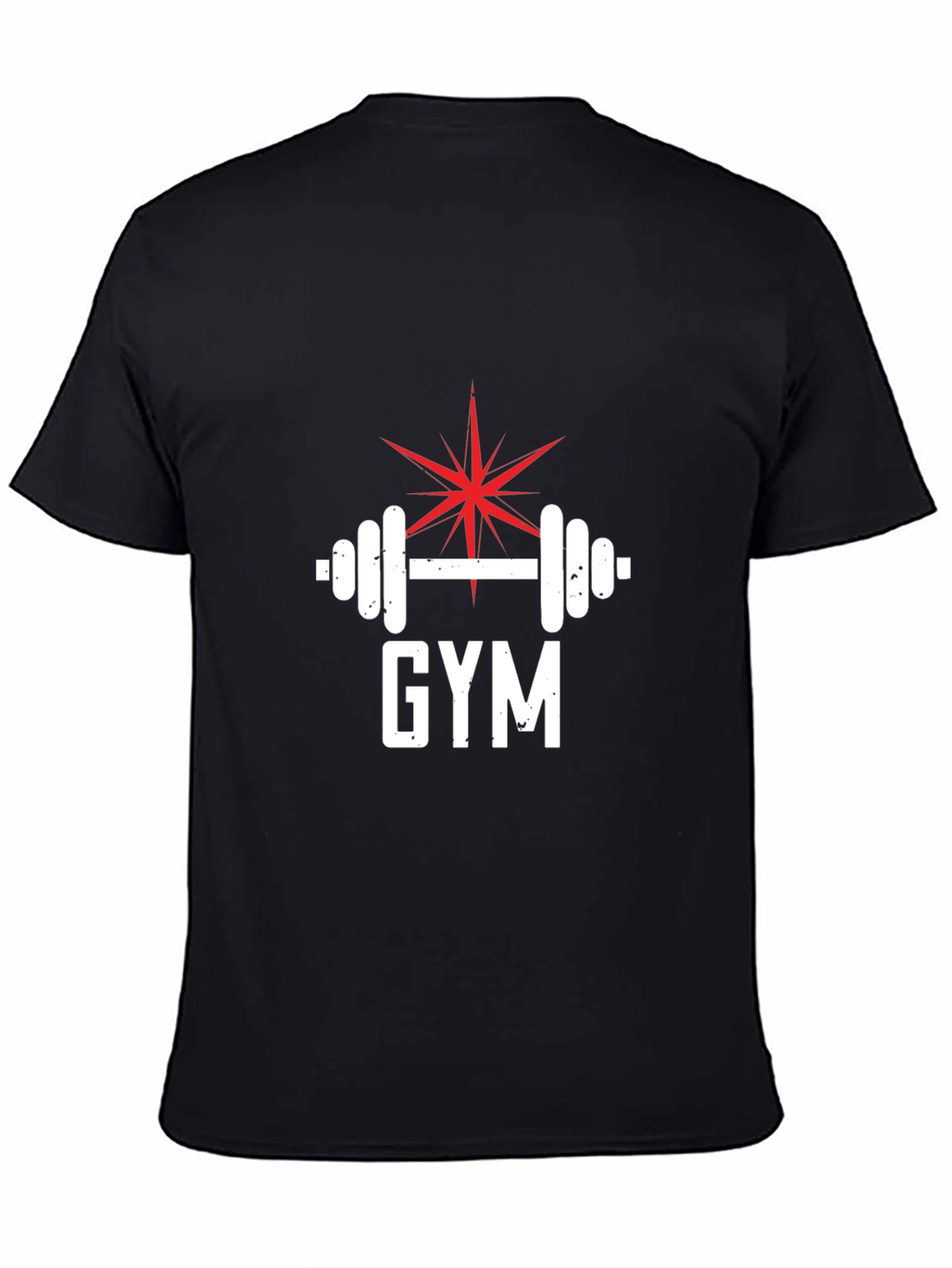 GYM Star Barbell Graphic Tee