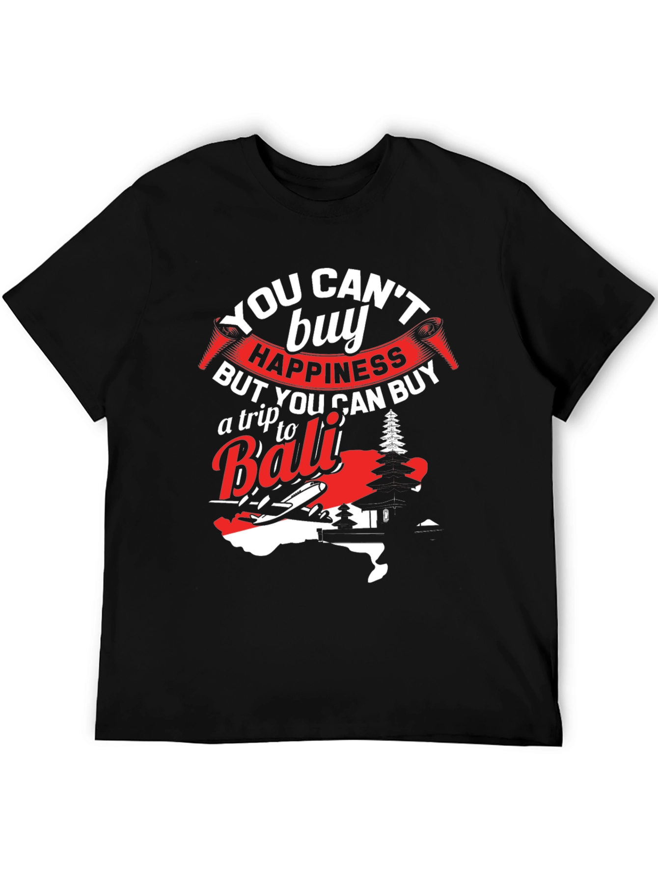 Bali Trip T-Shirt: Happiness Souvenir Tee