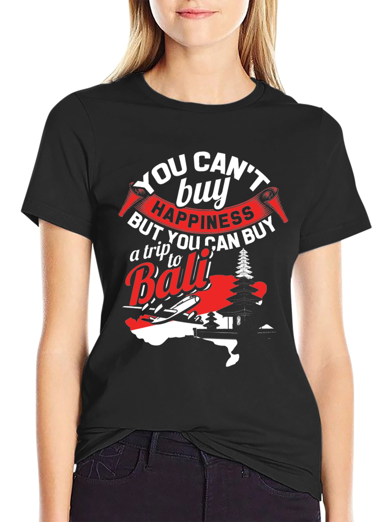 Bali Trip T-Shirt: Happiness Souvenir Tee