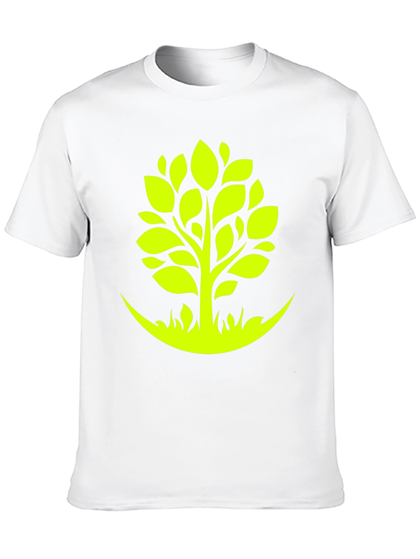 Green Tree Graphic Tee - Nature Inspired Style