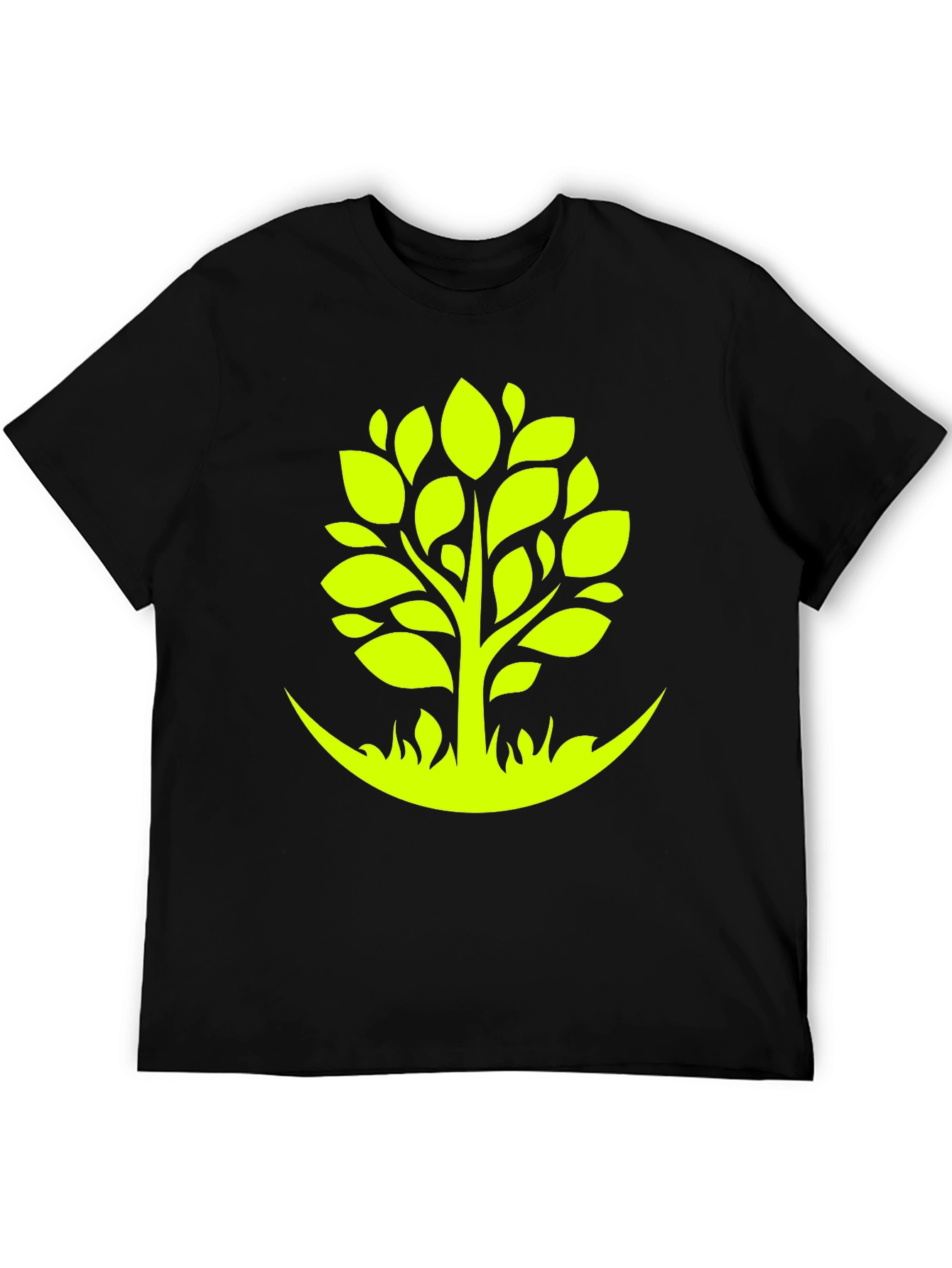 Green Tree Graphic Tee - Nature Inspired Style