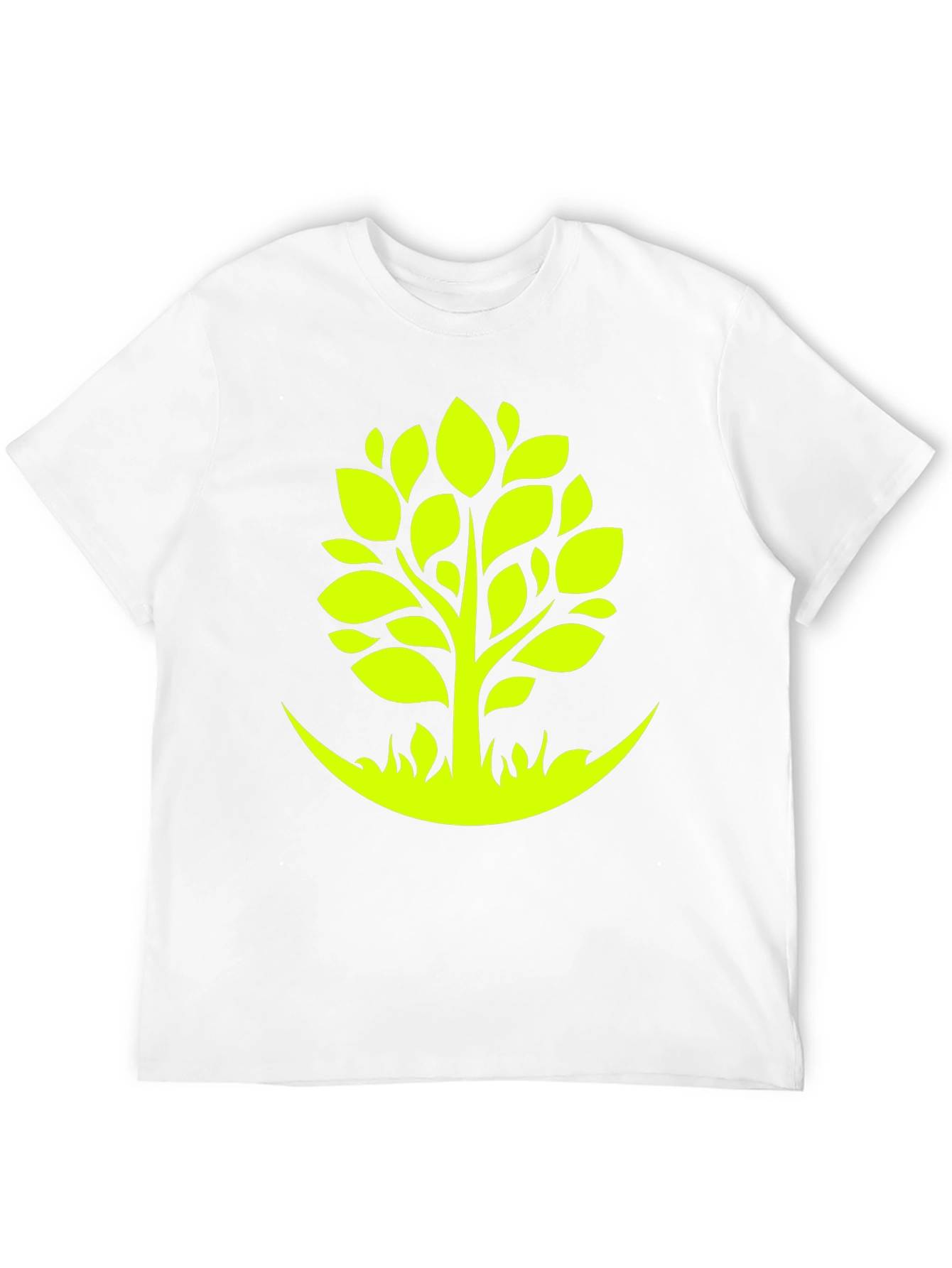 Green Tree Graphic Tee - Nature Inspired Style