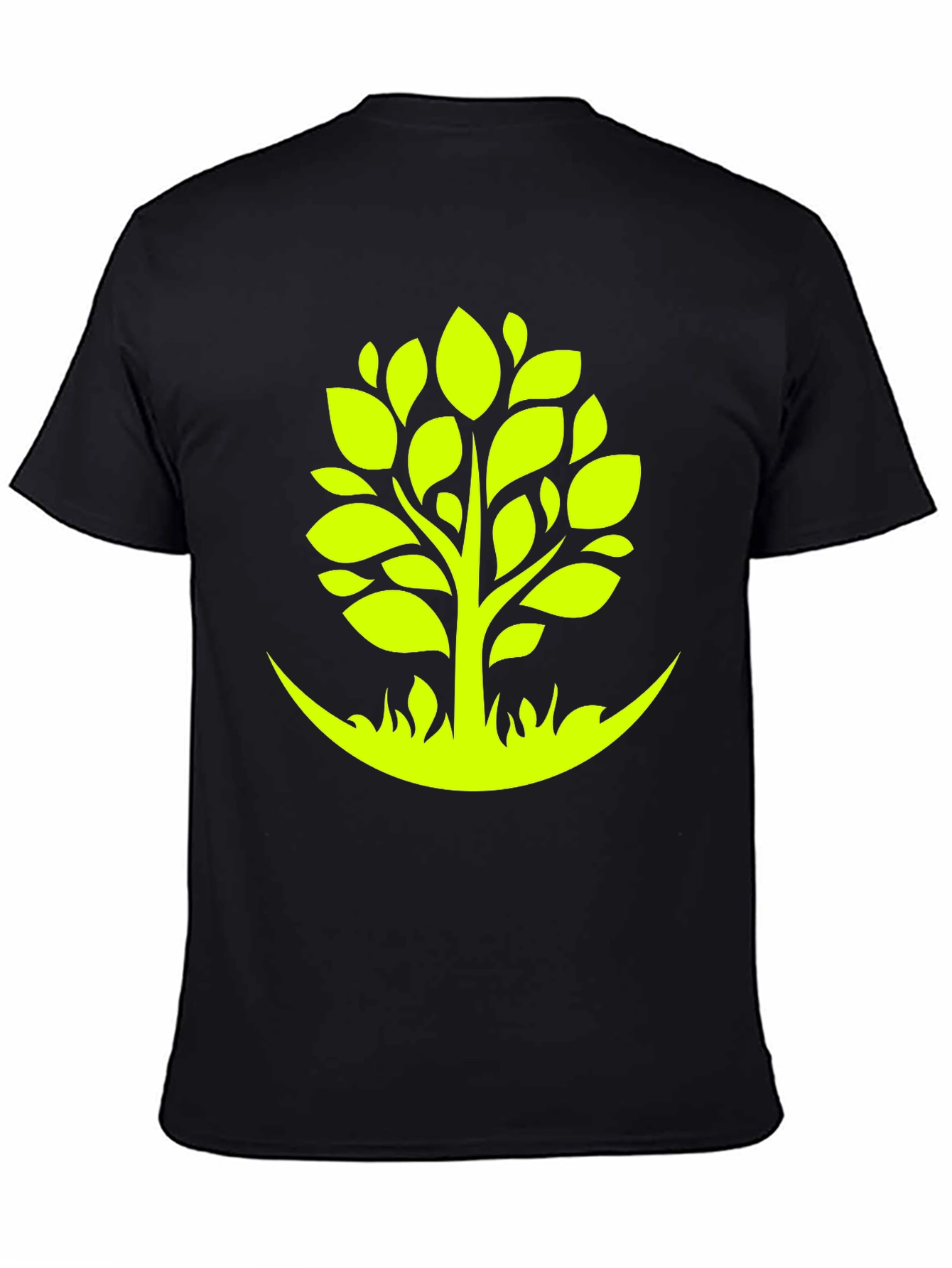 Green Tree Graphic Tee - Nature Inspired Style