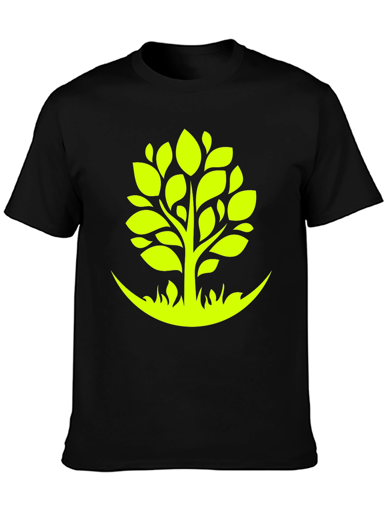 Green Tree Graphic Tee - Nature Inspired Style