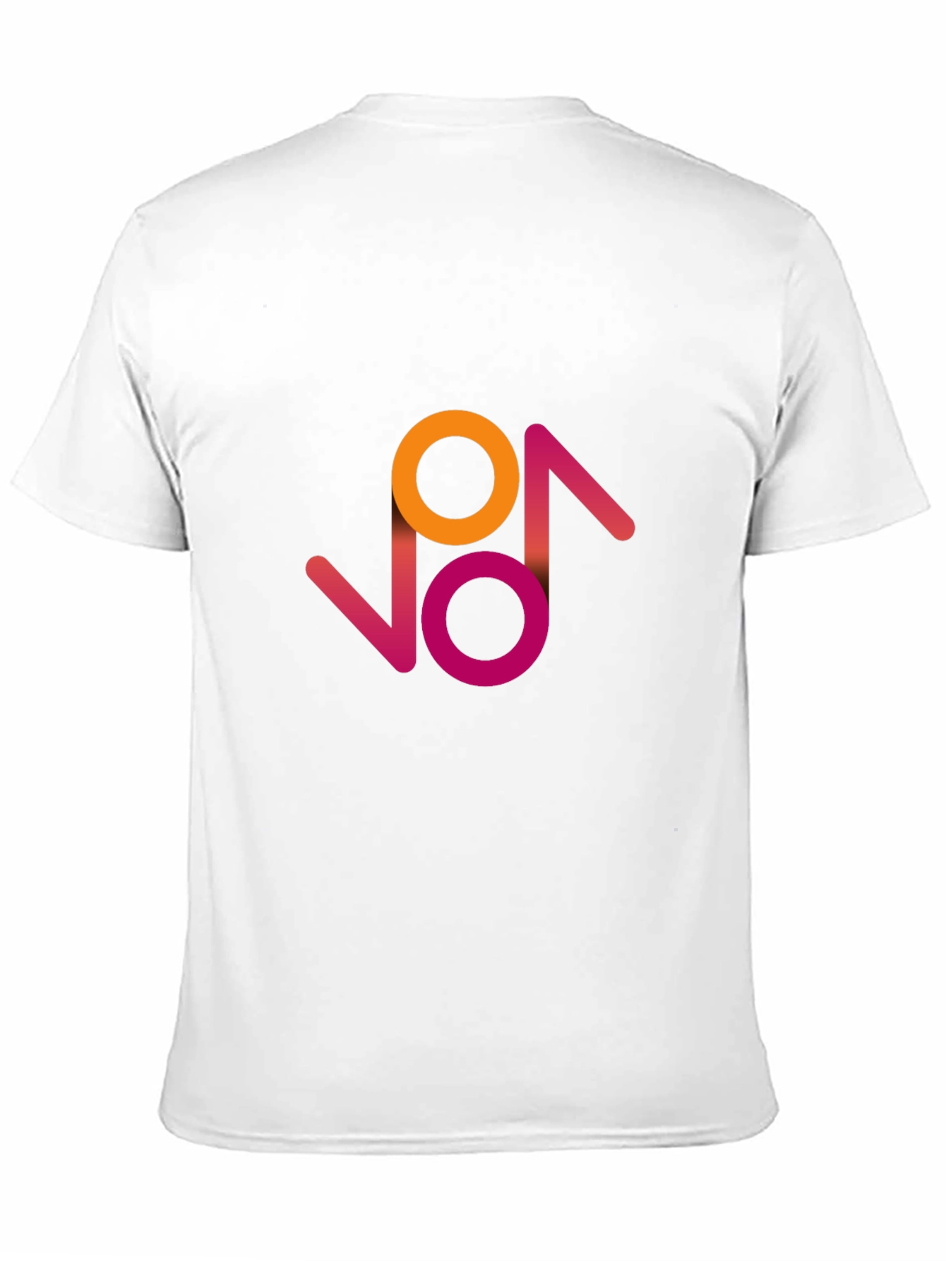Modern Graphic Tee - Abstract Circle Design