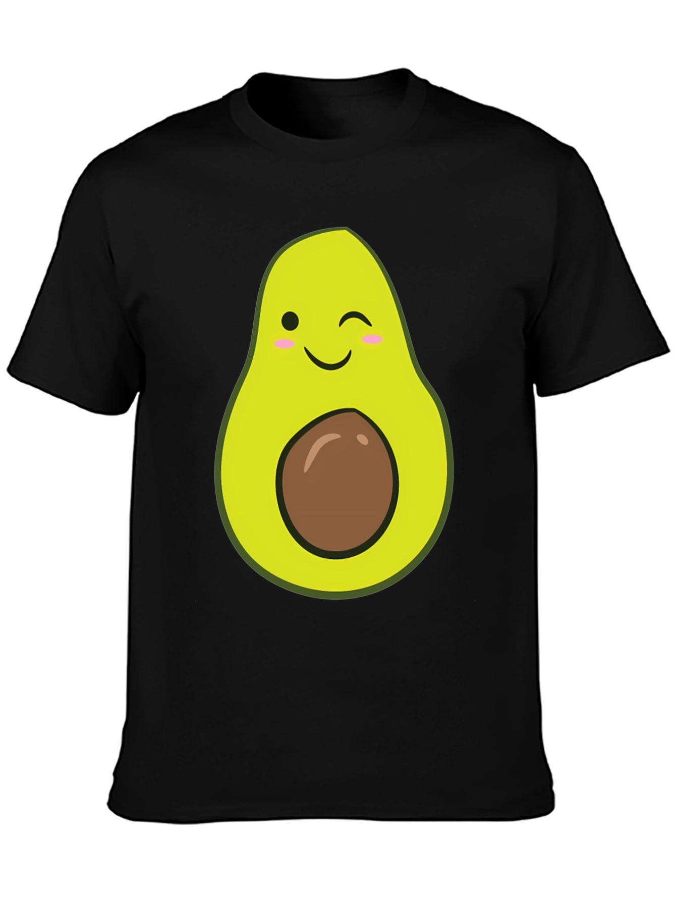 Avocado Graphic T-Shirt - Winking Fruit Tee