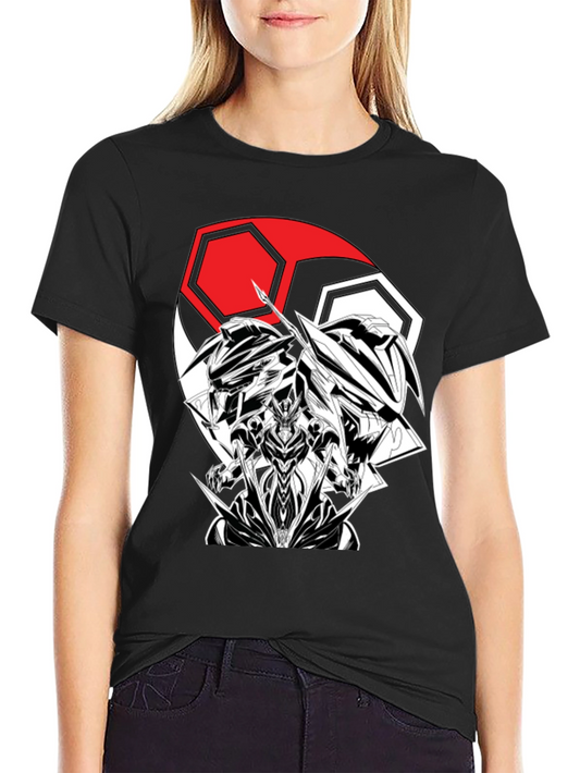 Anime Robot Graphic Print T-Shirt