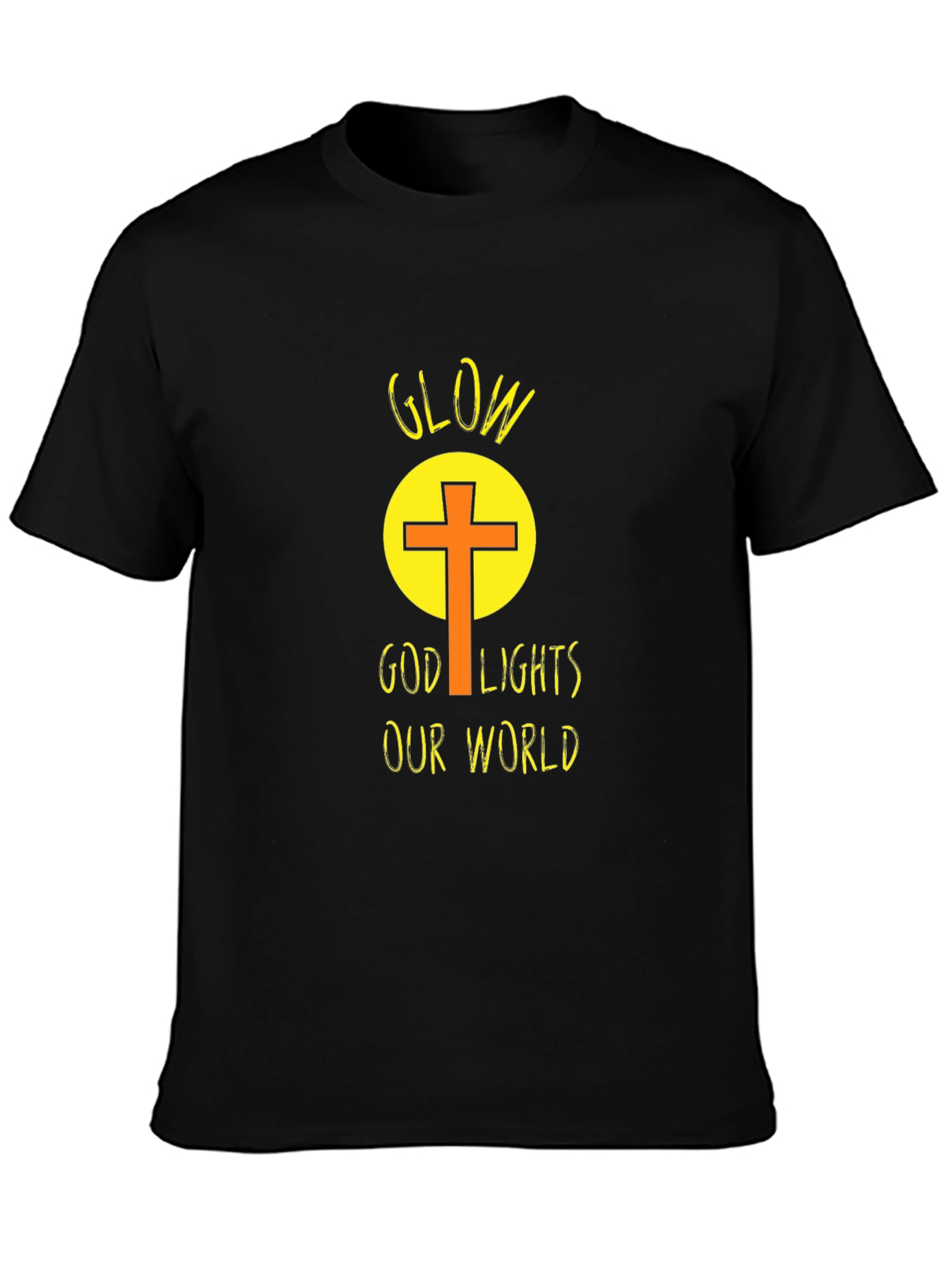 Glow God Lights Our World T-Shirt