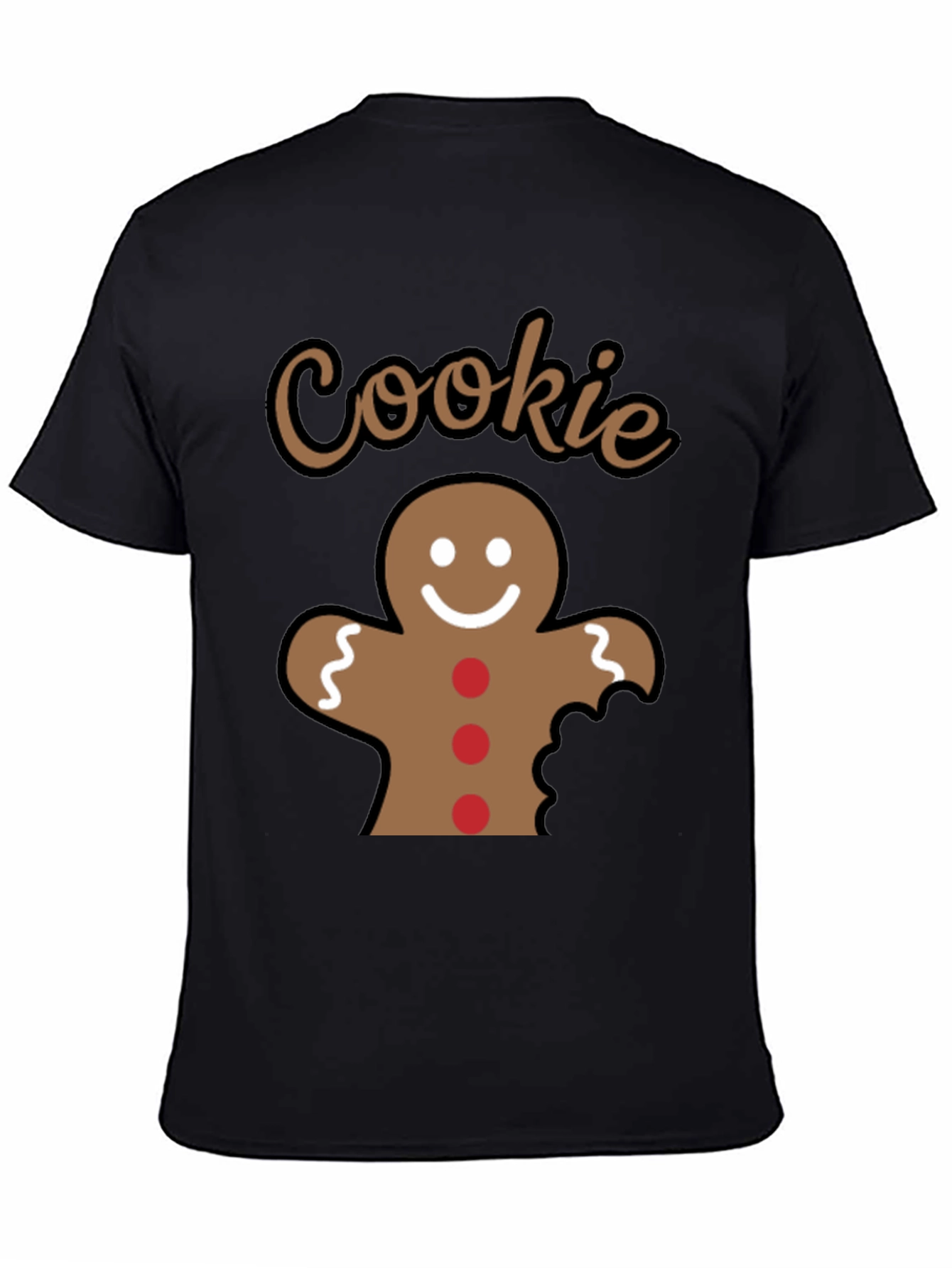 Gingerbread Cookie Bite Christmas T-Shirt