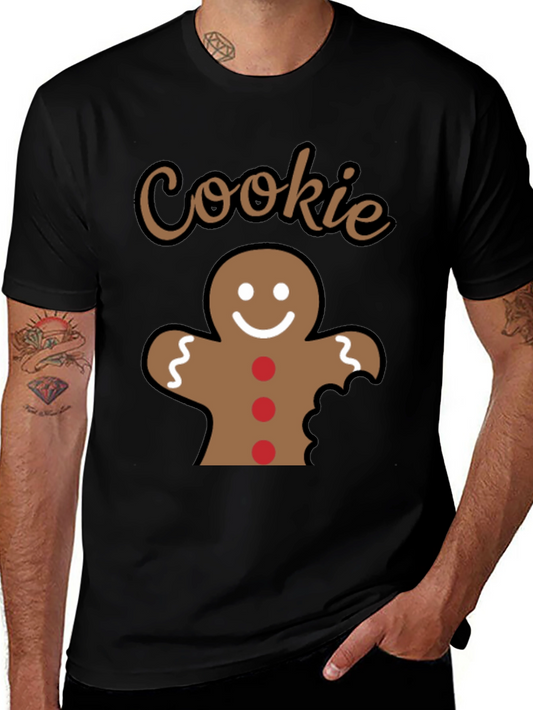 Gingerbread Cookie Bite Christmas T-Shirt