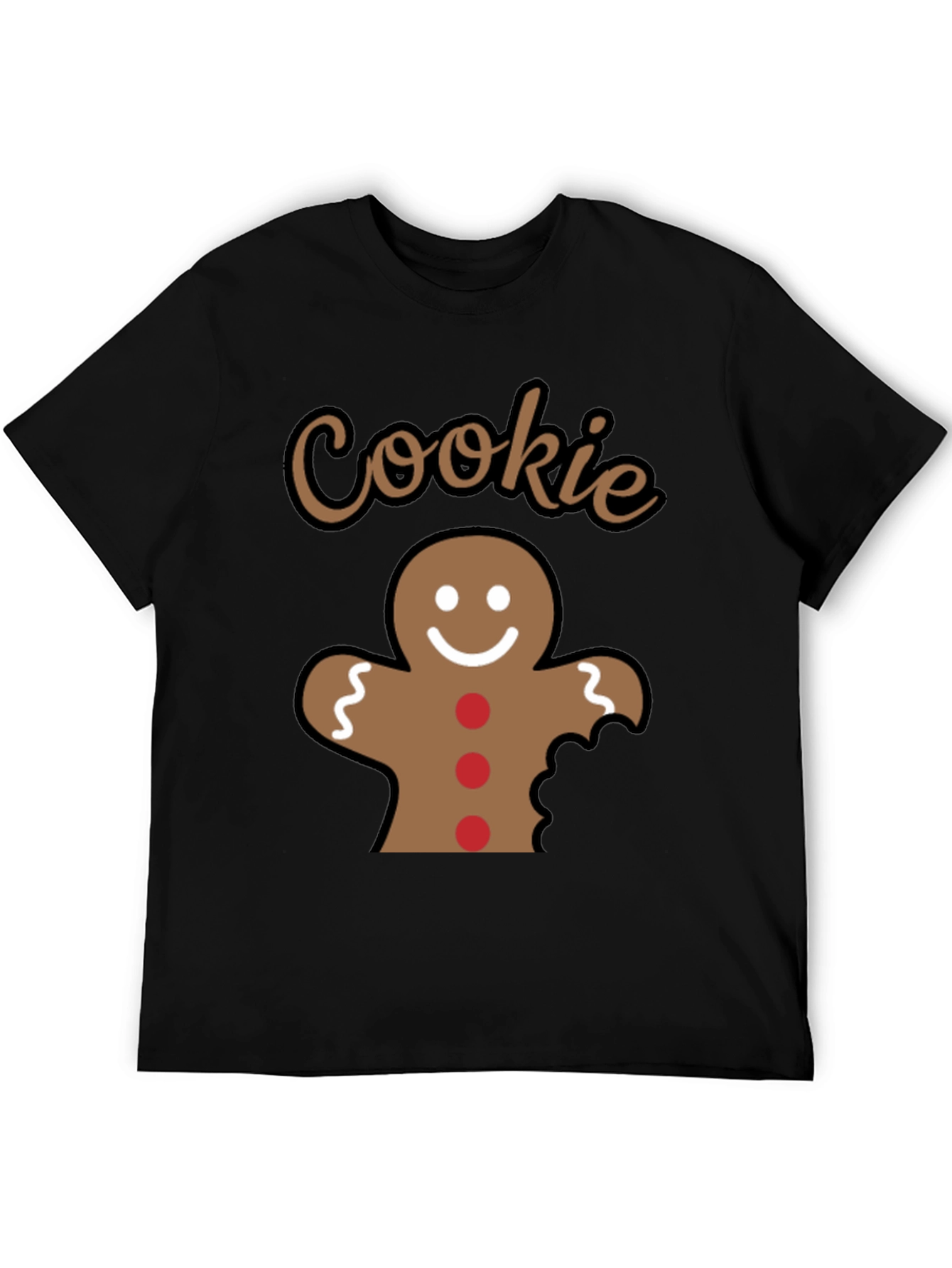 Gingerbread Cookie Bite Christmas T-Shirt